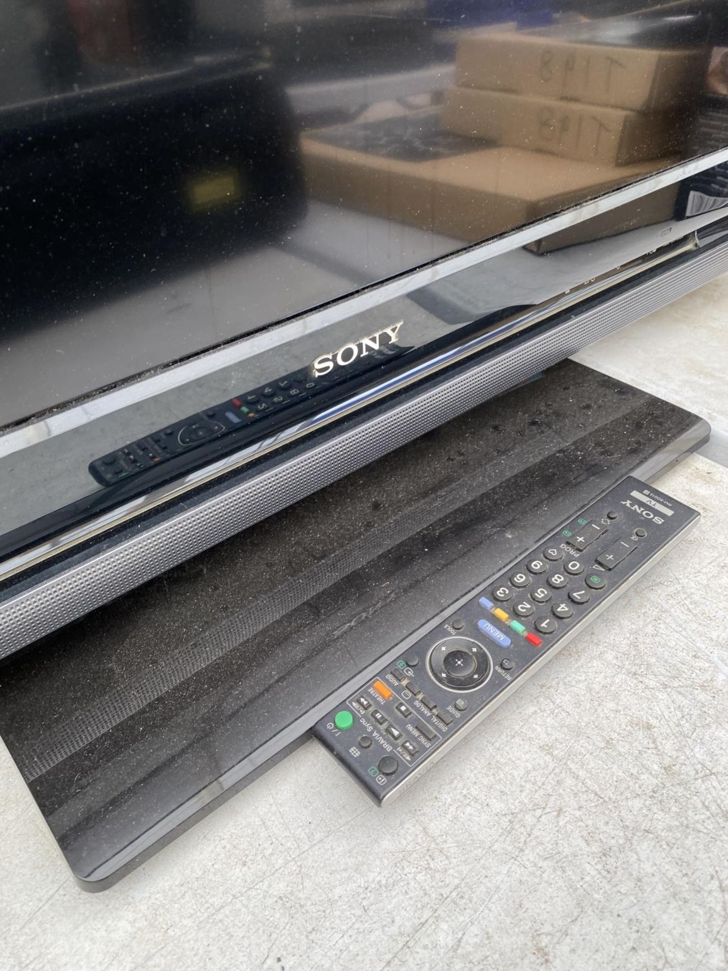 A SONY BRAVIA 40" TELEVISION WITH REMOTE CONTROL - Image 2 of 2