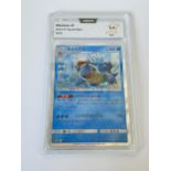 A JAPANESE GRADED POKEMON CARD -BLASTOISE 031/173 TAG ALL STARS - PCA GRADE -9.5