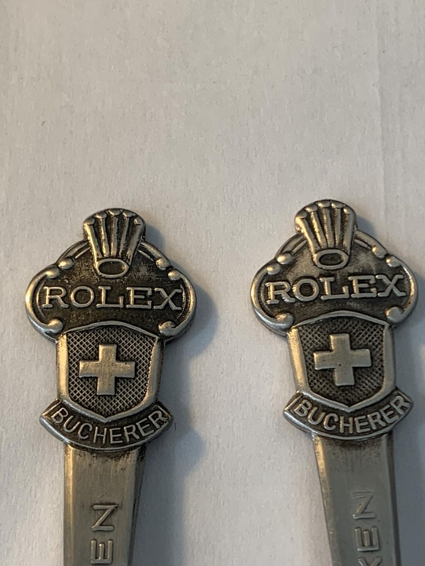 TWO VINTAGE ROLEX BUCHERER SPOONS - Image 2 of 5