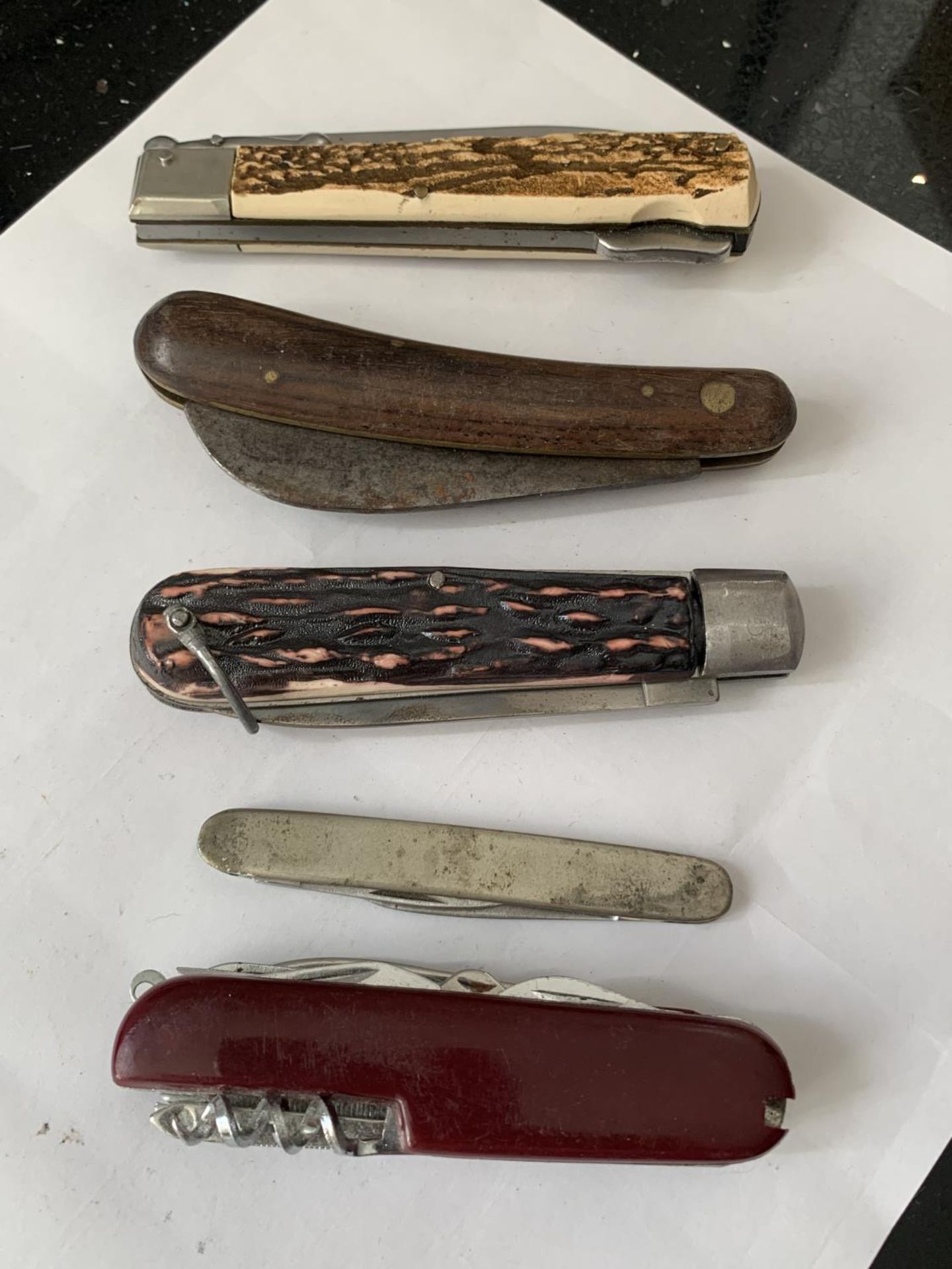 FIVE VINTAGE PEN KNIVES - Image 2 of 2