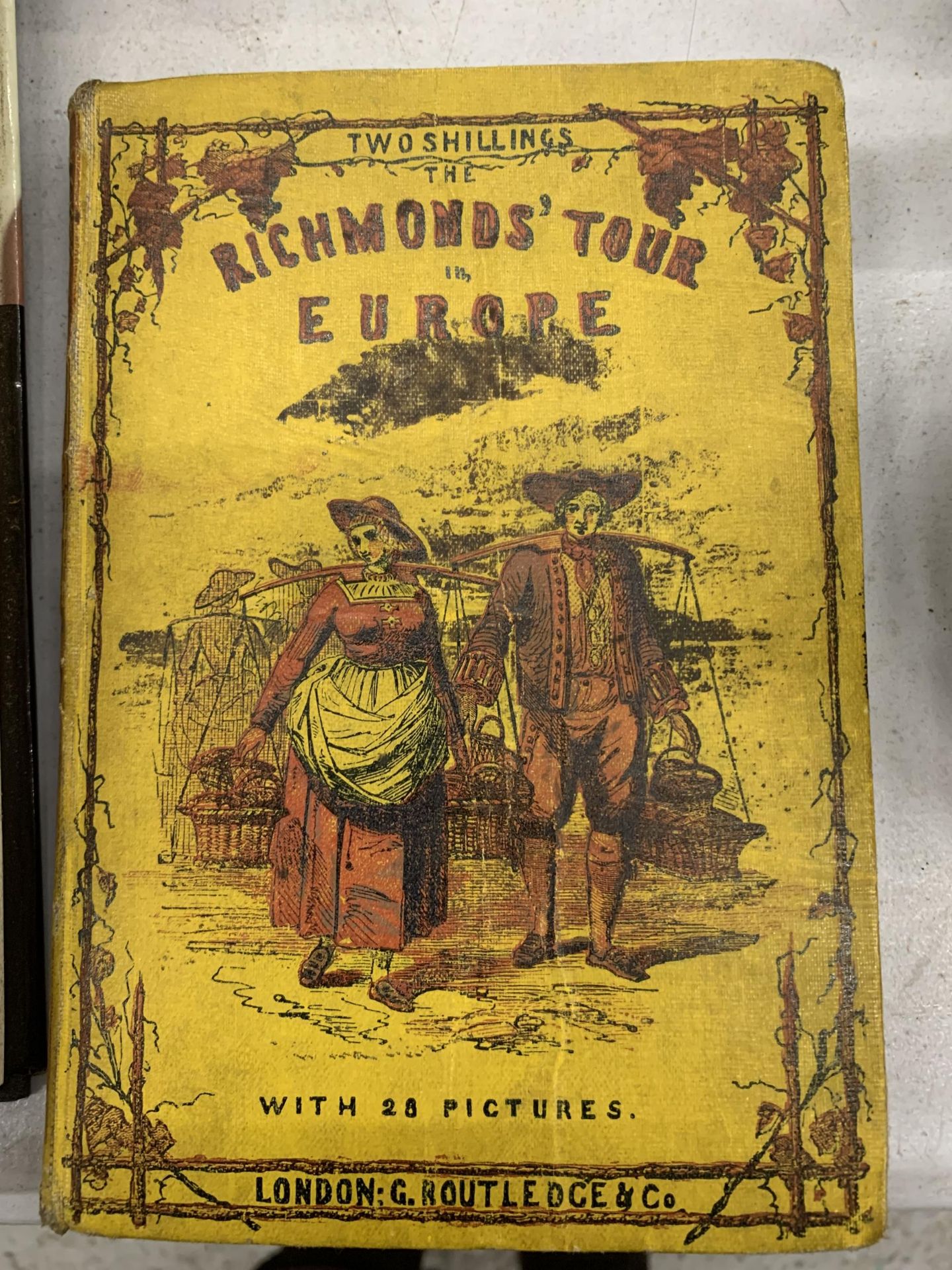 AN 1860'S BOOK 'RICHMOND'S TOUR IN EUROPE'