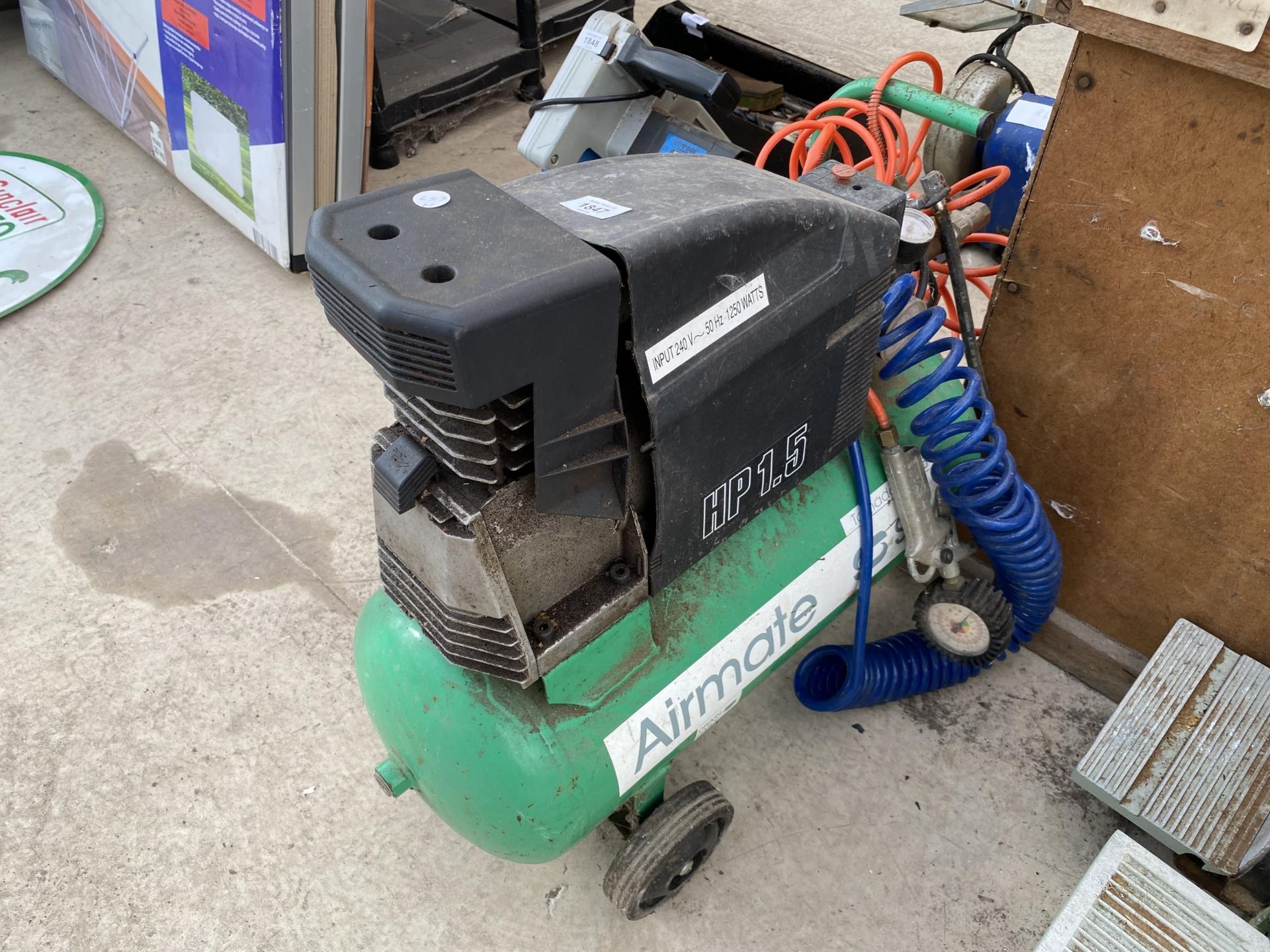 AN AIRMATE AIR COMPRESSOR