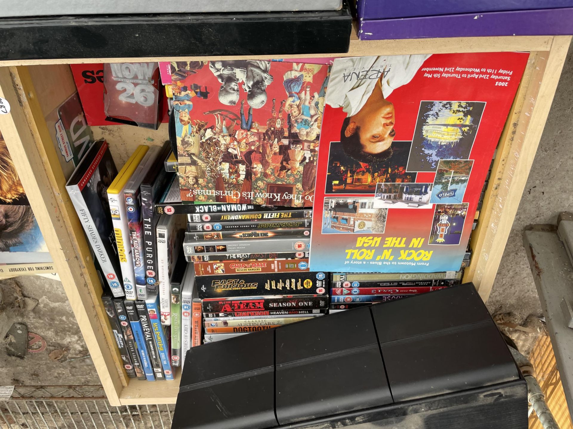 AN ASSORTMENT OF DVDS AND LP RECORDS - Image 2 of 4