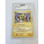 A GRADED POKEMON CARD -MANECTRIC 38/107 EX DEOXYS - PCA GRADE - 8