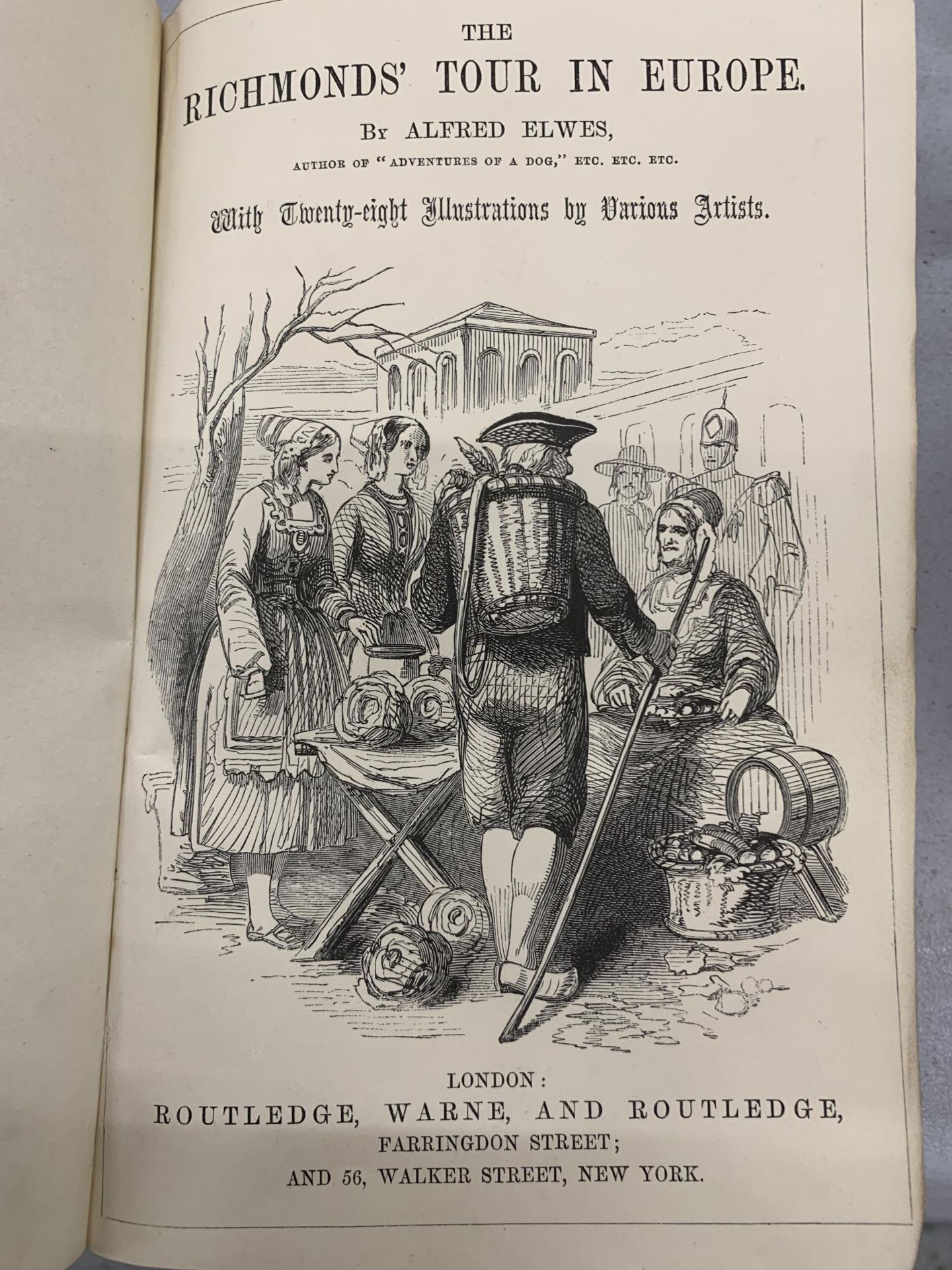 AN 1860'S BOOK 'RICHMOND'S TOUR IN EUROPE' - Image 4 of 7