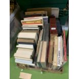 A LARGE QUANTITY OF NON FICTION BOOKS TO INCLUDE BIOGRAPHYS, DICTIONARIES, ETC