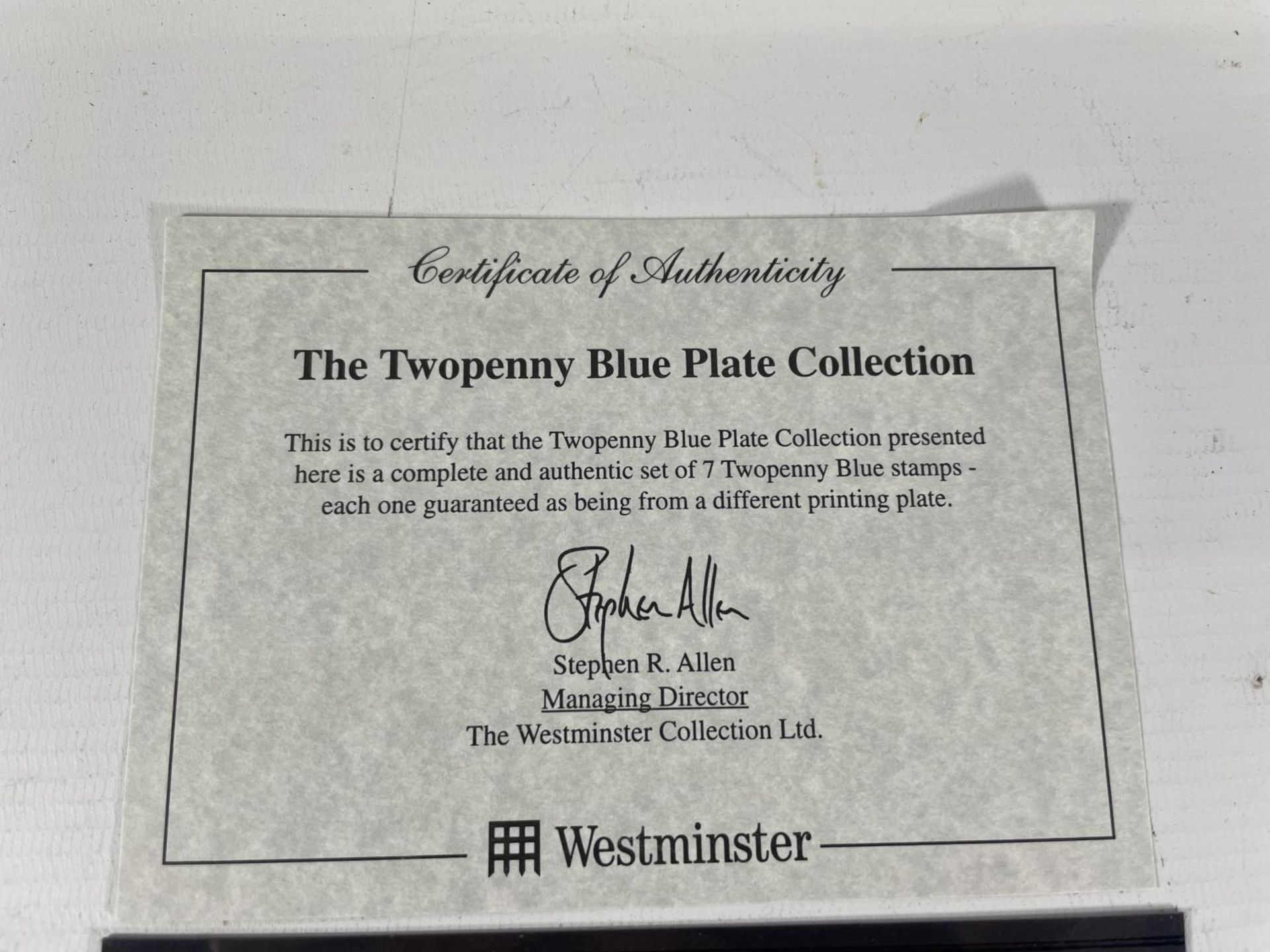 GB THE TWOPENNY BLUE PLATE COLLECTION - Image 2 of 3