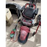 A SOVEREIGN ELECTRIC LAWN MOWER AND AN ELECTRIC GARDENLINE MULTITOOL