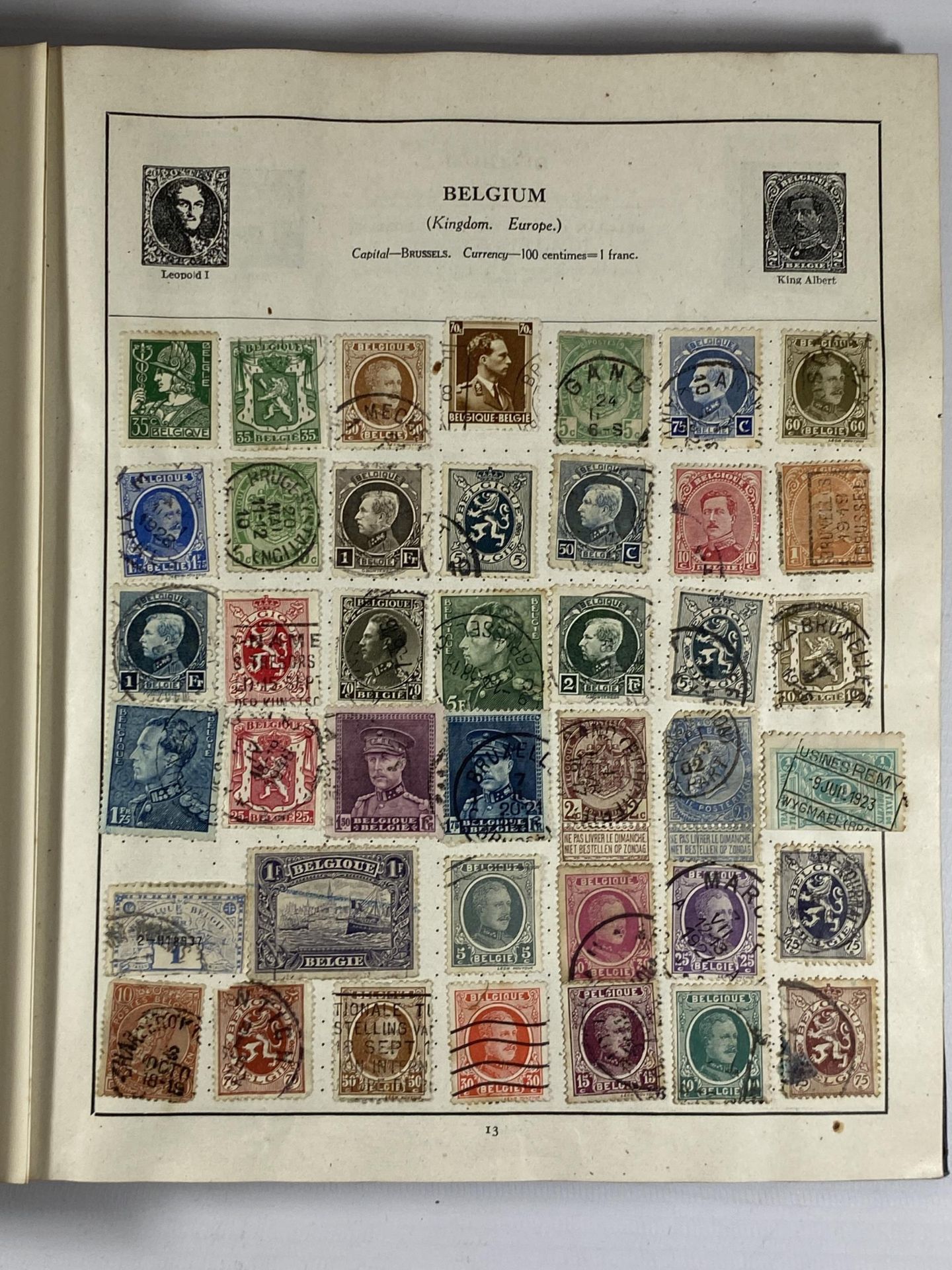 A VICEROY WORLD STAMP ALBUM, MOSTLY 1920-1950'S - Image 2 of 4