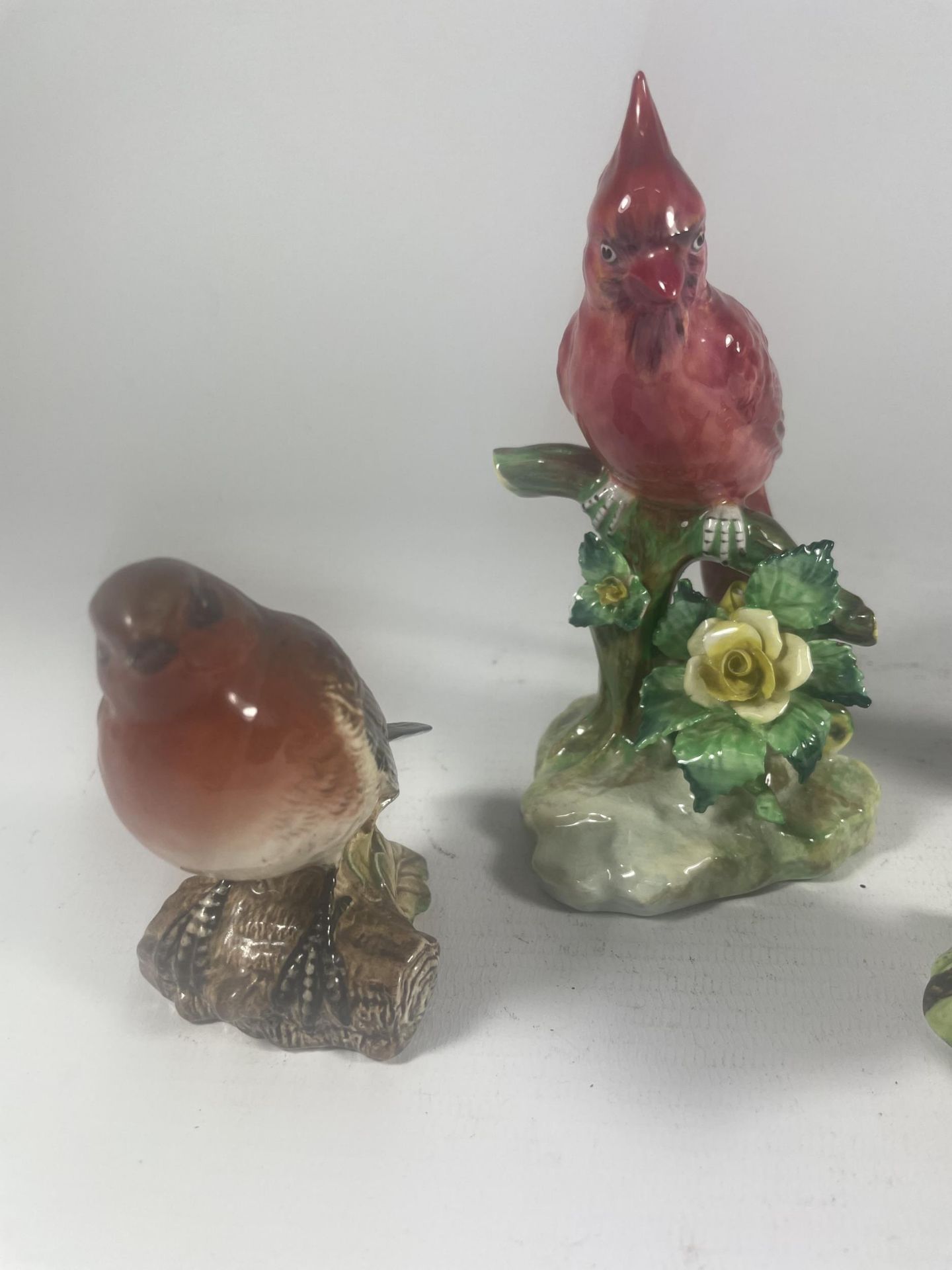 A GROUP OF FOUR BIRD FIGURES - THREE BESWICK AND A RADNOR EXAMPLE - Image 2 of 5