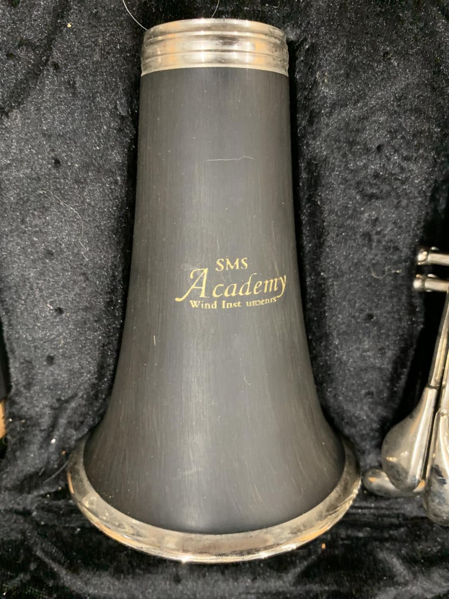 AN SMS ACADEMY BLACK CLARINET IN A FITTED SOFT CASE - Image 3 of 4