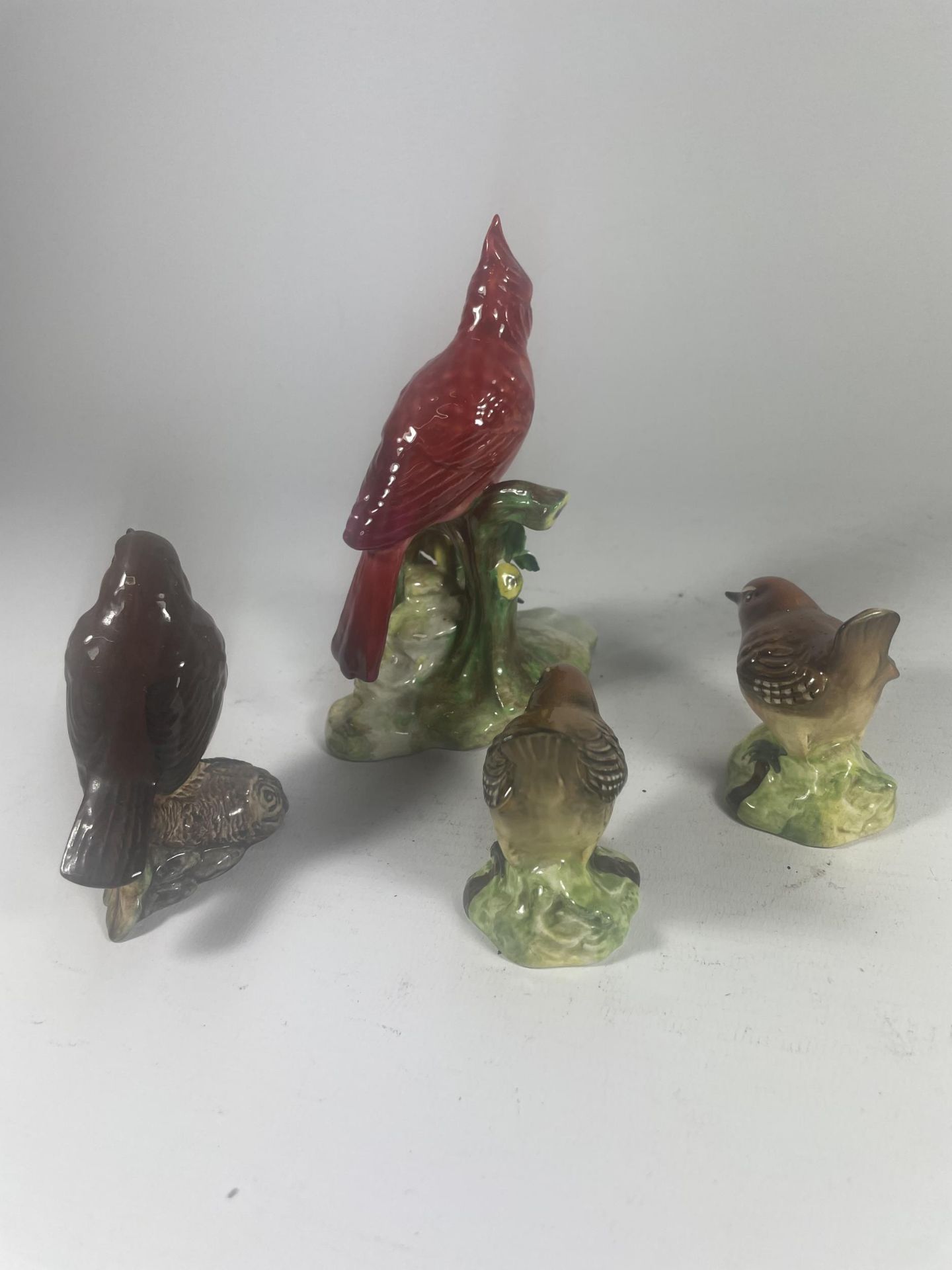 A GROUP OF FOUR BIRD FIGURES - THREE BESWICK AND A RADNOR EXAMPLE - Image 4 of 5