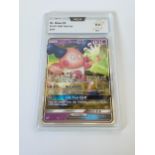 A GRADED POKEMON CARD - MR. MIME GX 67/181 S&M TEAM UP - PCA GRADE - 9.5