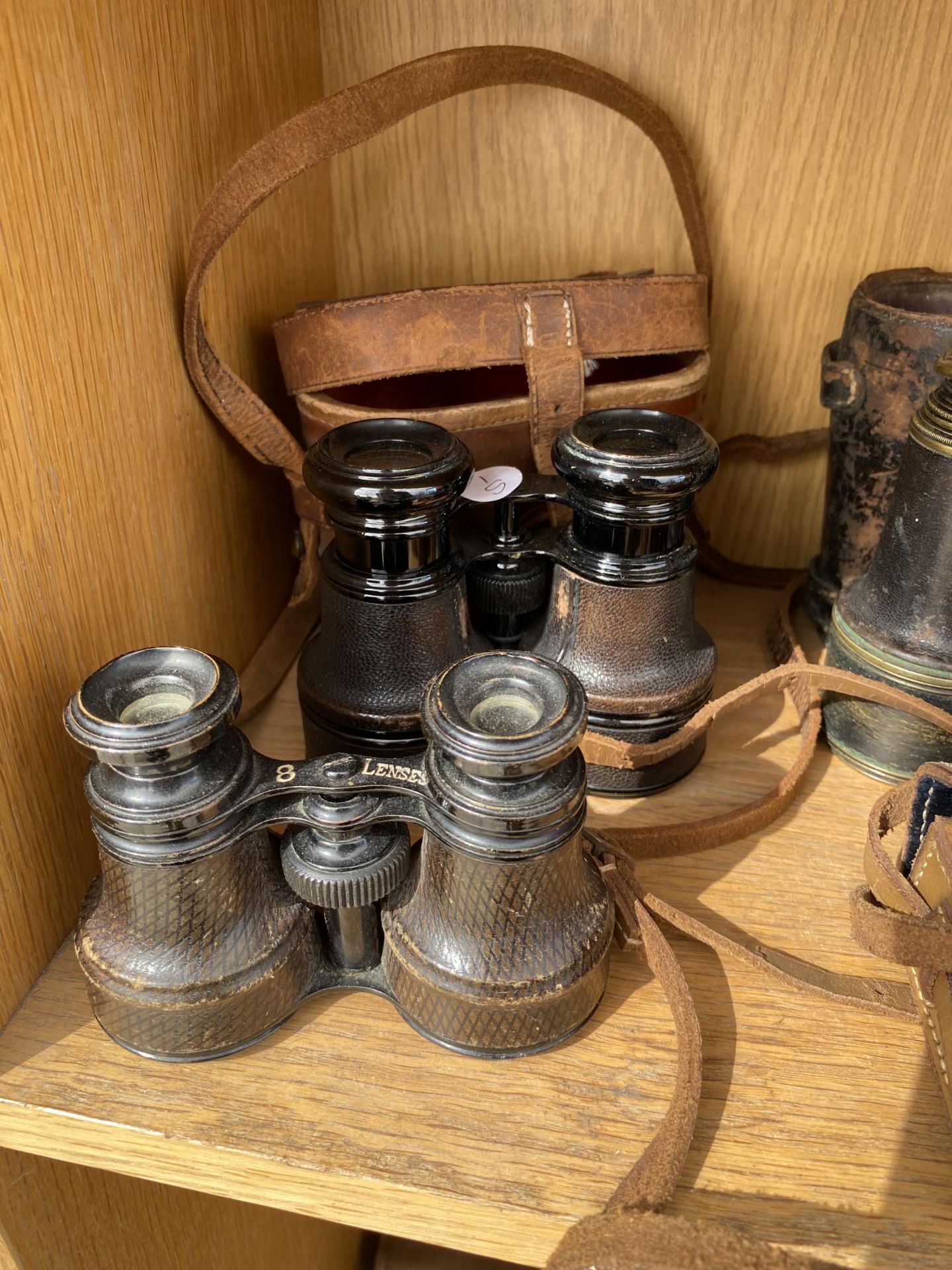 FIVE PAIRS OF VARIOUS BINOCULARS WITH CARRY CASES - Image 2 of 4