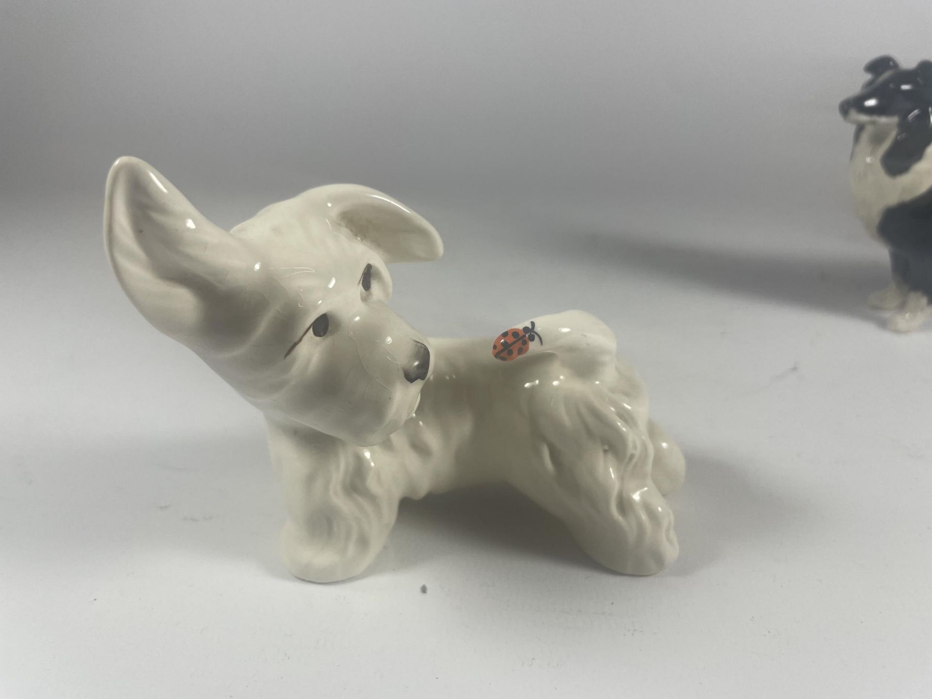 TWO BESWICK DOGS - COLLIE AND SCOTTIE DOG - Image 2 of 5