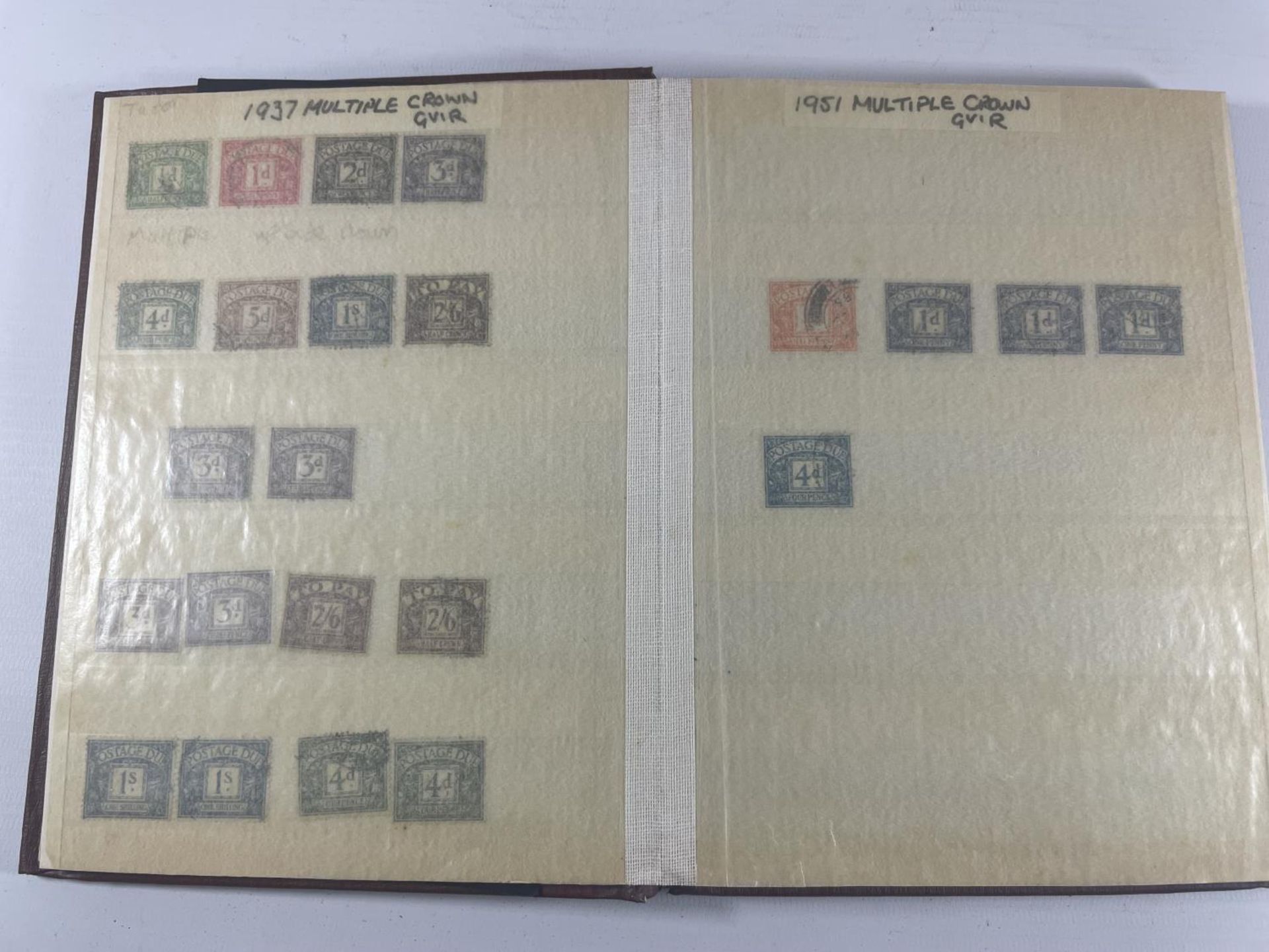 GREAT BRITAIN , SMALL S/B OF POSTAGE DUE STAMPS , 1914/1970’S - Image 2 of 4