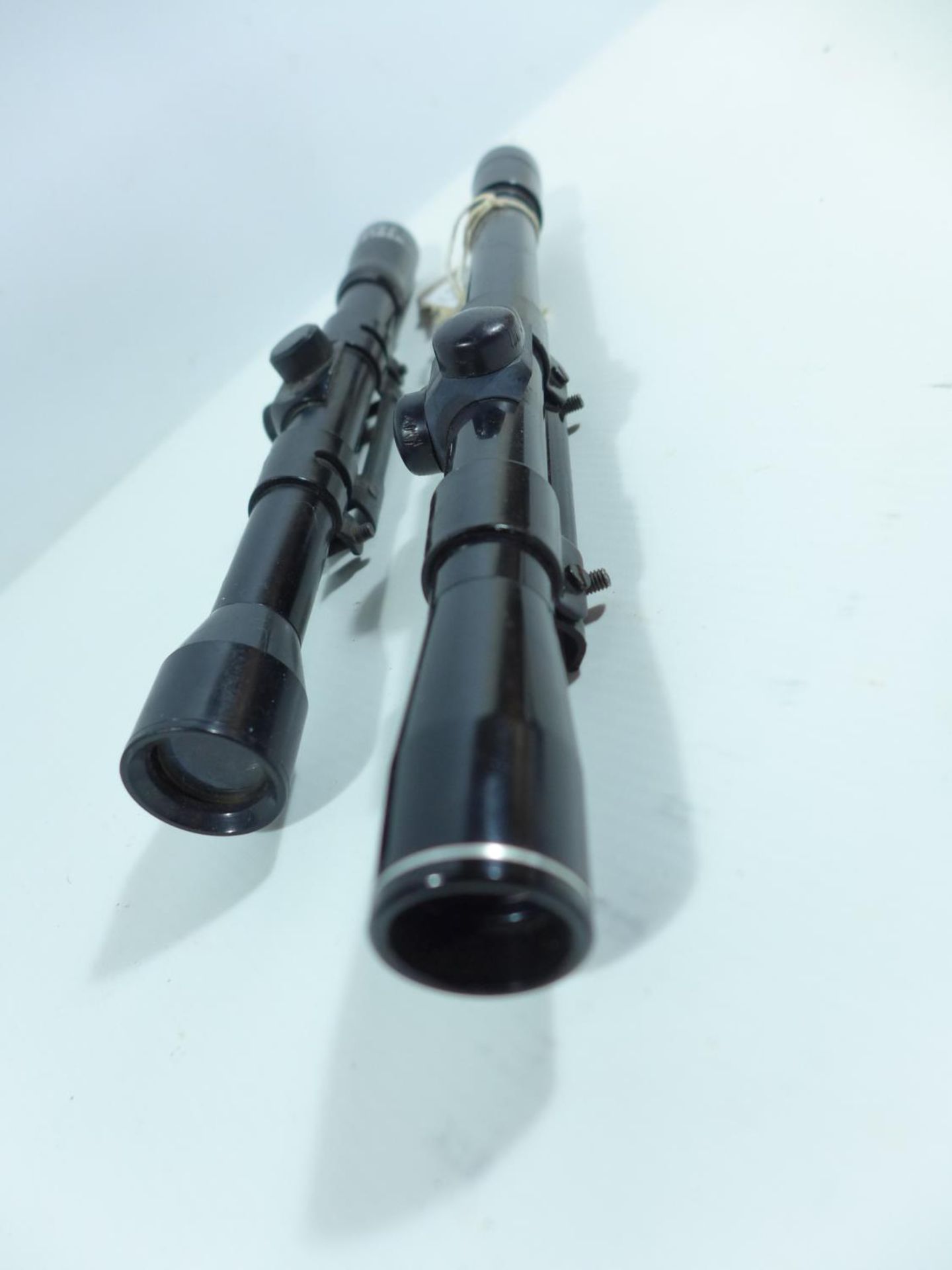 A B.S.A. 4X20 TELESCOPIC SIGHT AND A WEBLEY 4X20 TELESCOPIC SIGHT (2) - Image 2 of 2