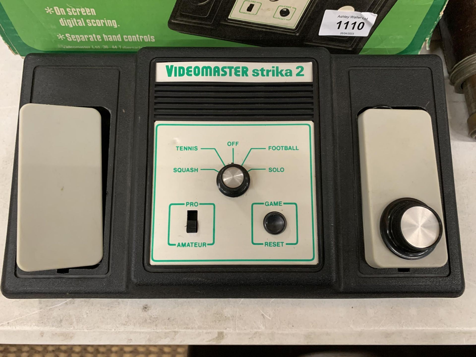 A VINTAGE VIDEOMASTER STRIKA 2 HOME TV GAME - Image 2 of 3