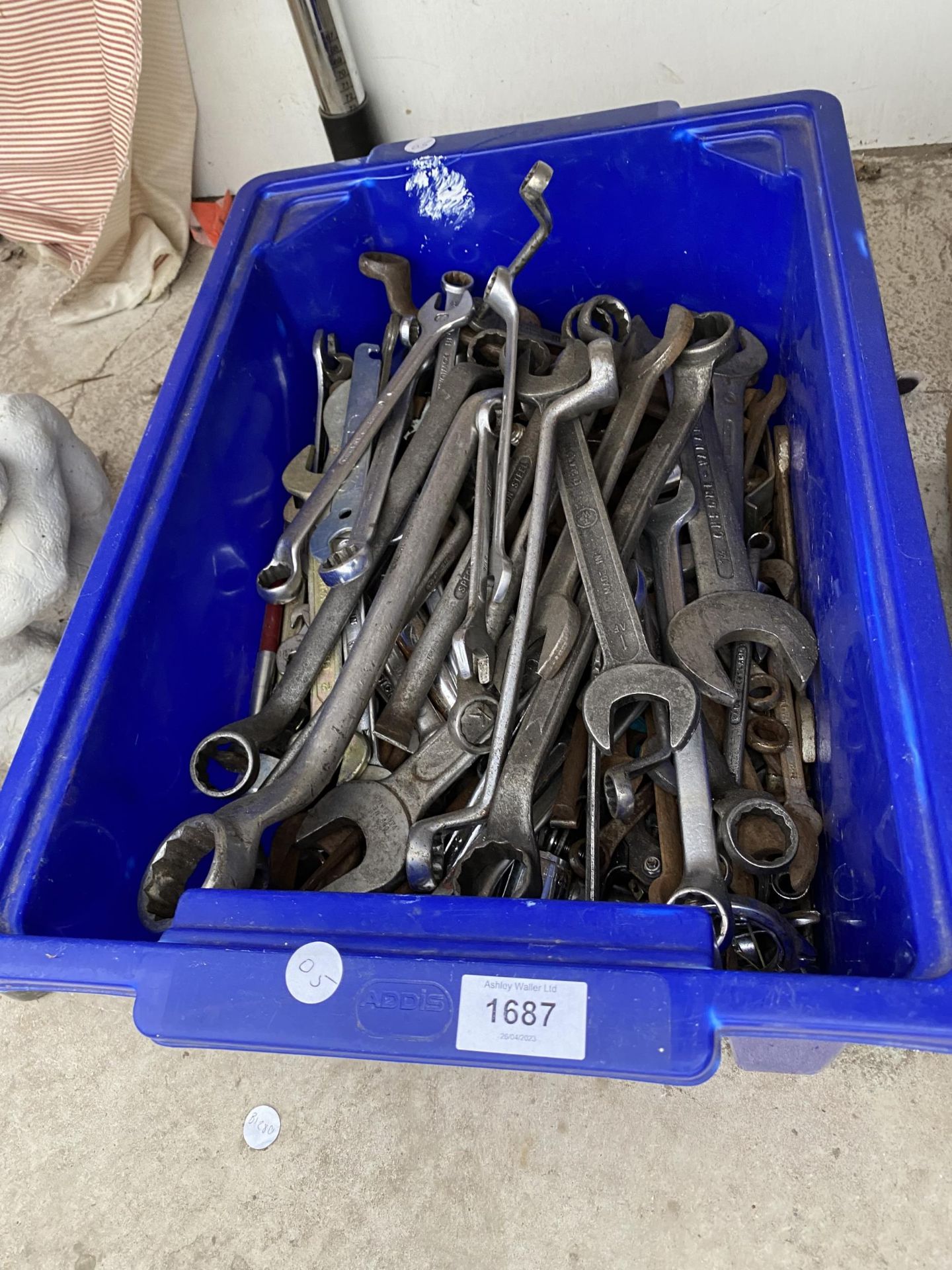 A LARGE ASSORTMENT OF SPANNERS