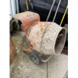 A BELLE MINIMIX150 ELECTRIC CEMENT MIXER