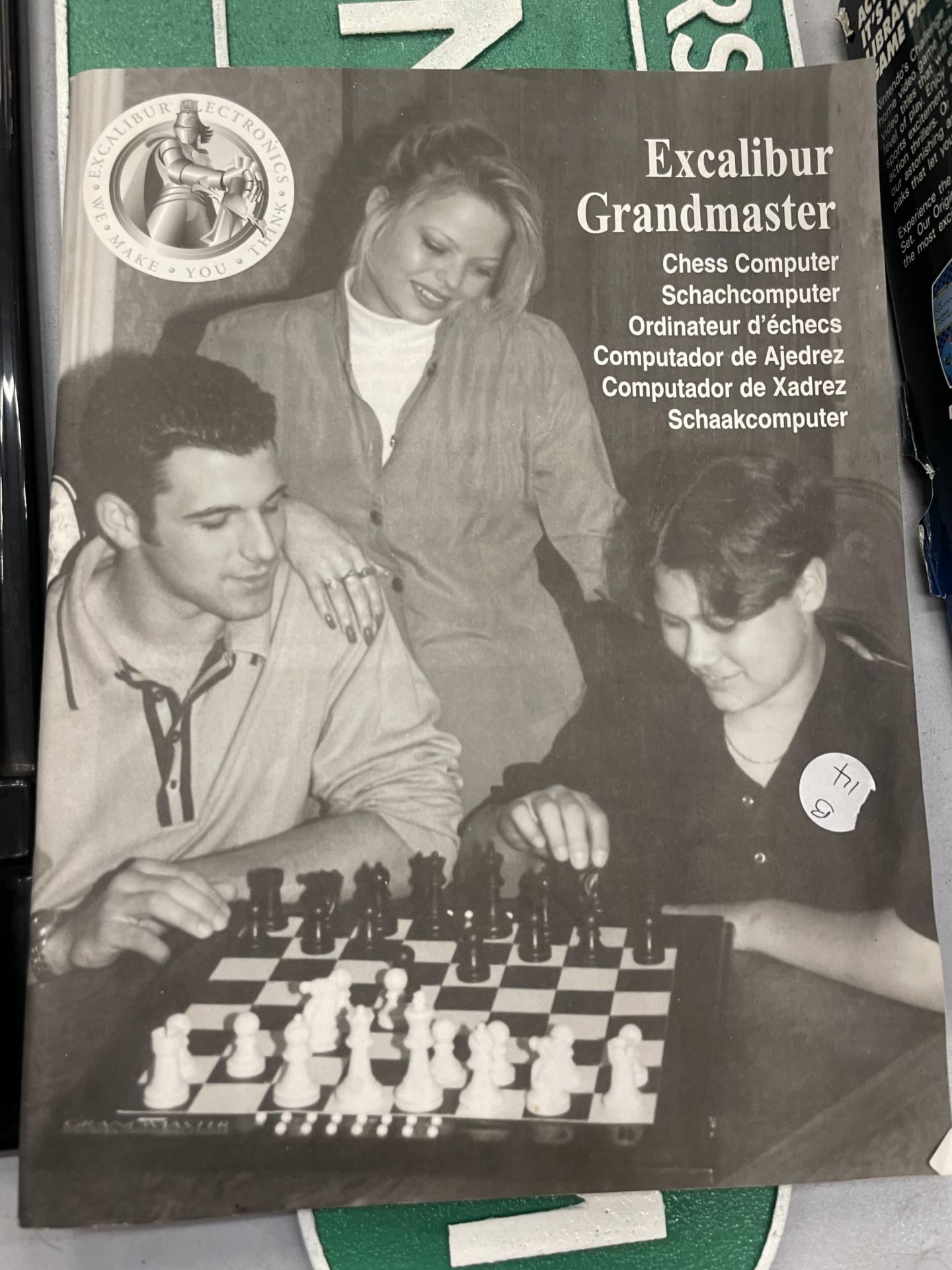 A GRANDMASTER EXCALIBUR ELECTRONICS CHESS SET, COMPLETE - Image 2 of 3