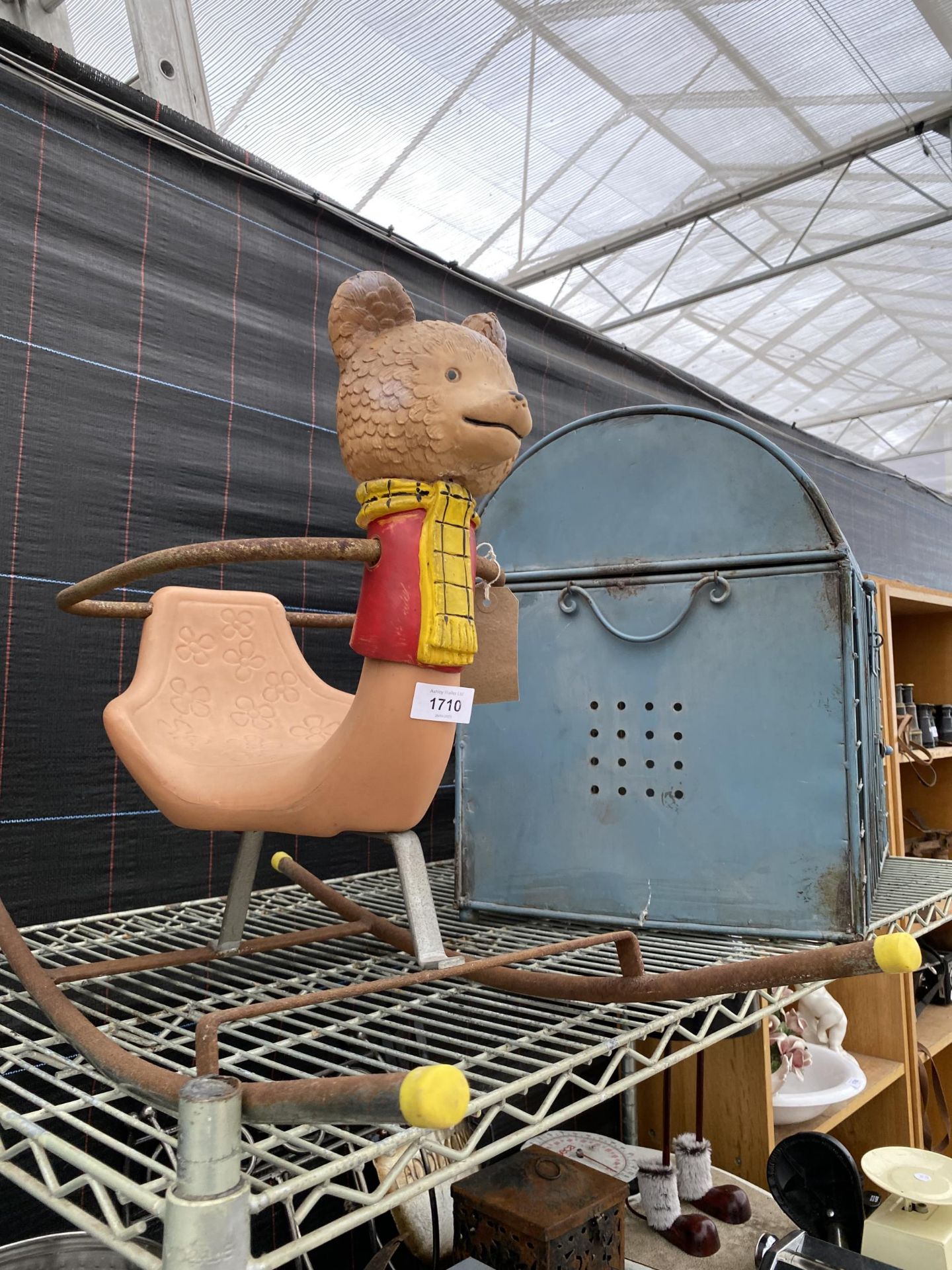 A VINTAGE RUPERT BEAR ROCKING CHAIR - Image 2 of 2