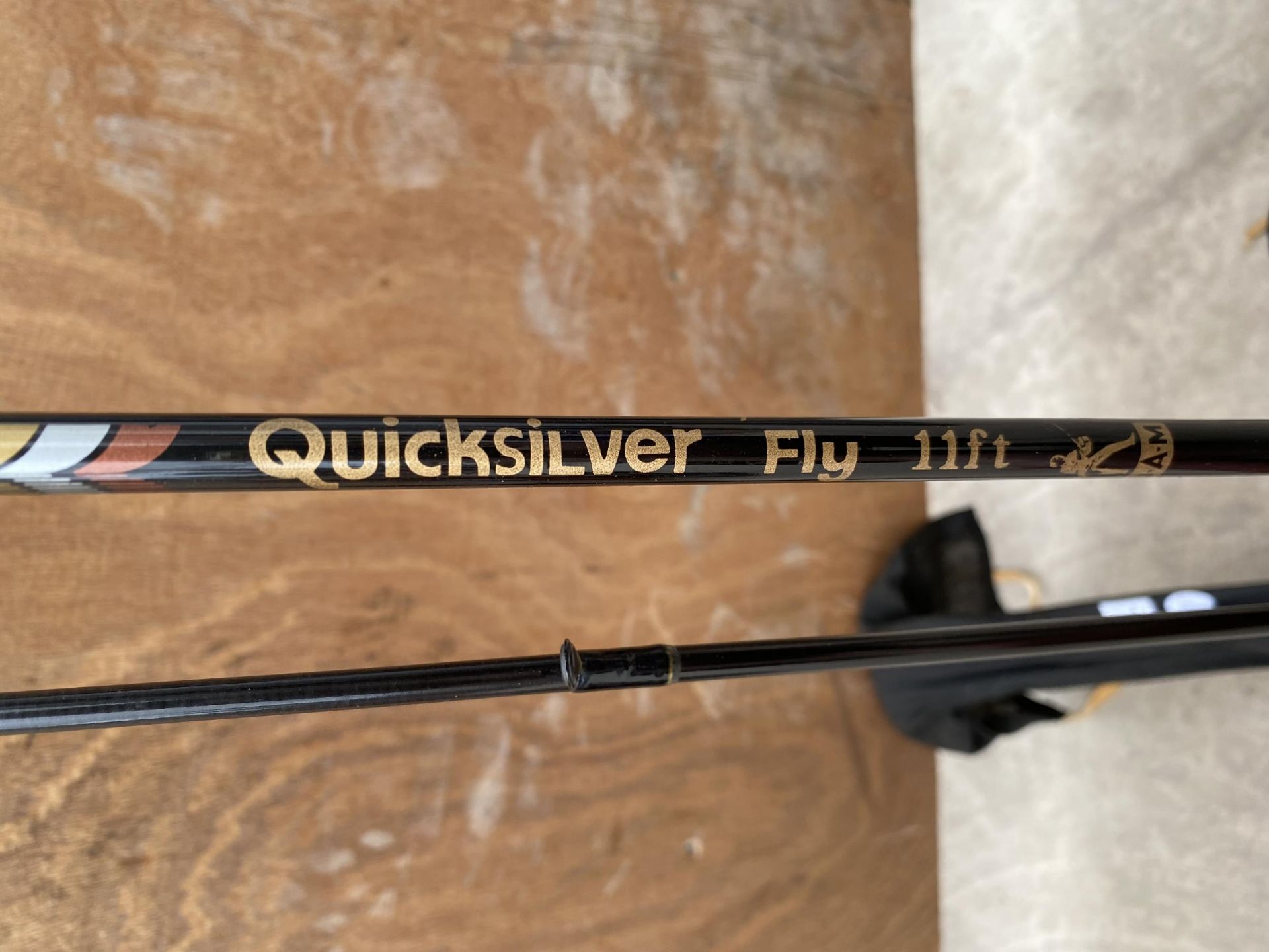 A DAM QUICKSILVER 11FT FLY FISHING ROD AFTMA 5-7 - Image 4 of 5