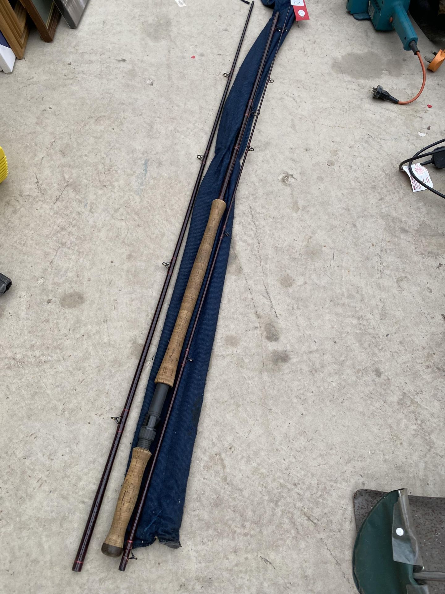 A DIAWA KEVLAR CARBOW SPEYSALMON FISHING 14FT #9/10 FISHING ROD - Image 2 of 5