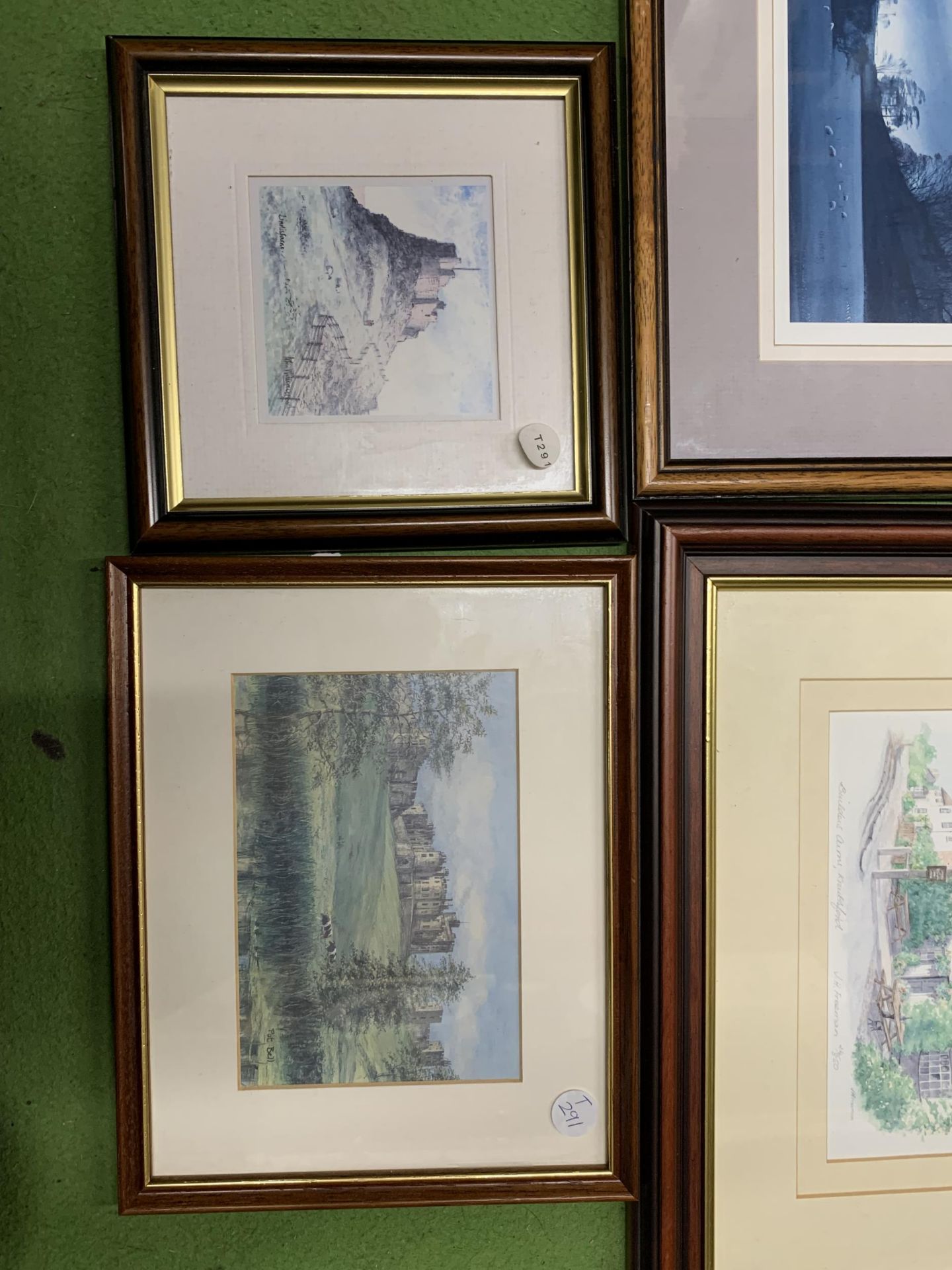 FOUR FRAMED PRINTS TO INCLUDE CASTLES, ETC - Image 3 of 5
