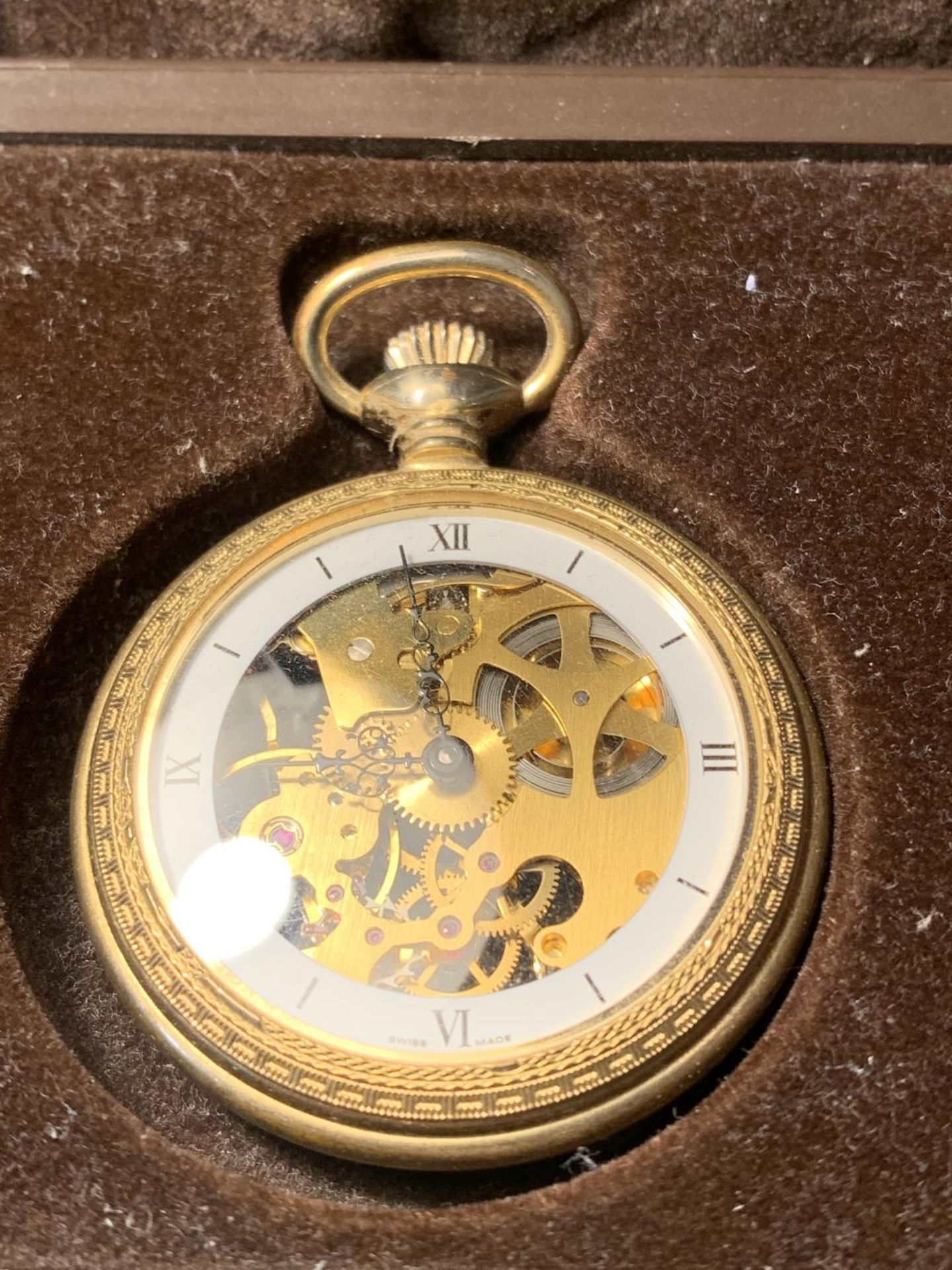 TWO POCKET WATCHES ONE FOX AND SIMPSON AND ONE JEAN PIERRE IN PRESENTATION BOXES SEEN WORKING BUT NO - Image 3 of 3