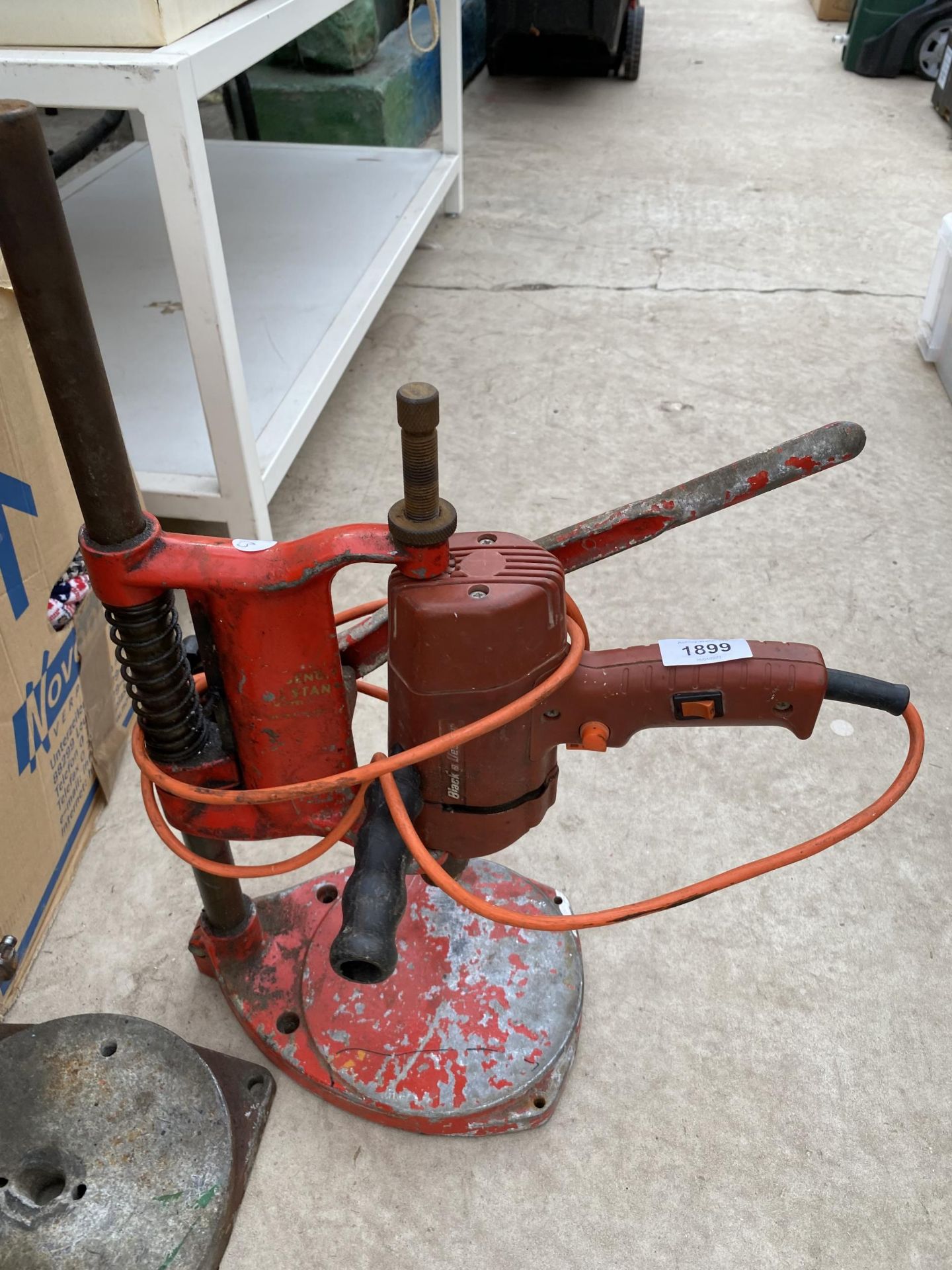 TWO DRILL STANDS AND ELECTRIC DRILLS - Image 2 of 4