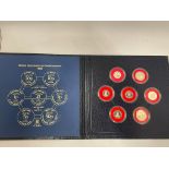 A 1983 STATES OF JERSEY STERLING SILVER SEVEN COIN PROOF SET