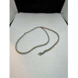 A SILVER NECKLACE