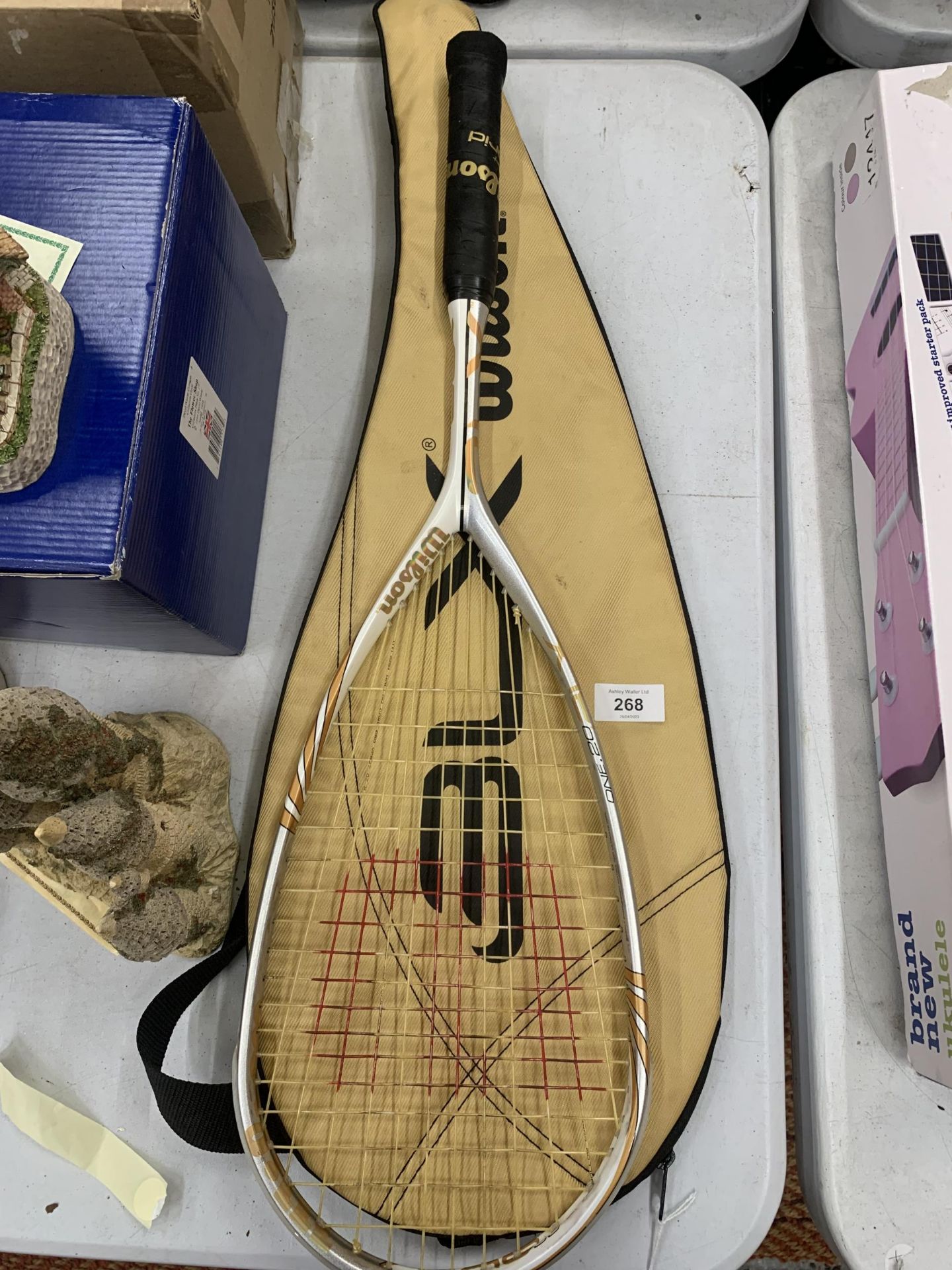 A WILSON HYBRID SPORTS RACKET WITH CASE - Image 2 of 2