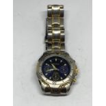 A SEKONDA WRIST WATCH SEEN WORKING BUT NO WARRANTY