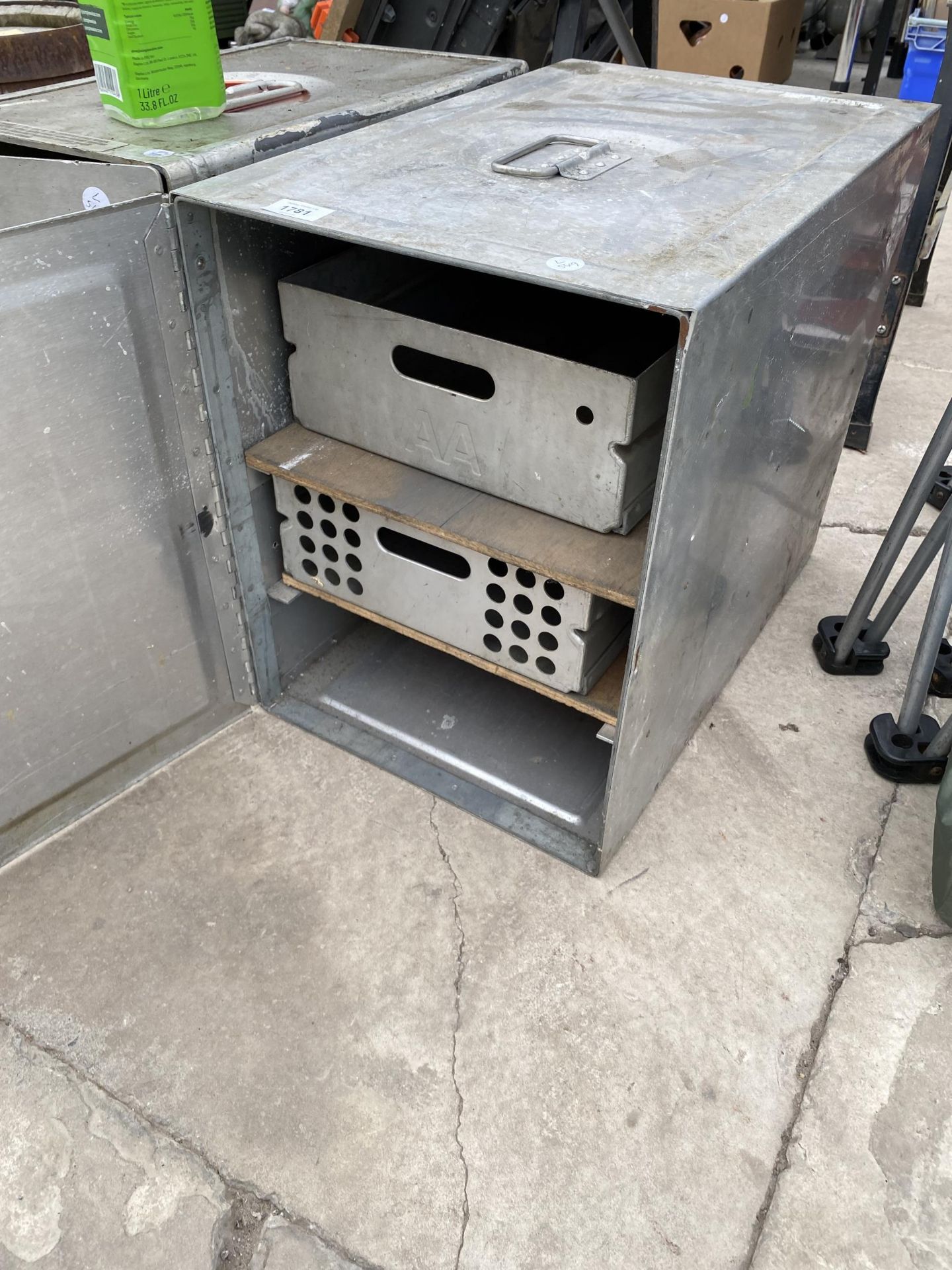 TWO AREOPLANE STORAGE BOXES - Image 3 of 3