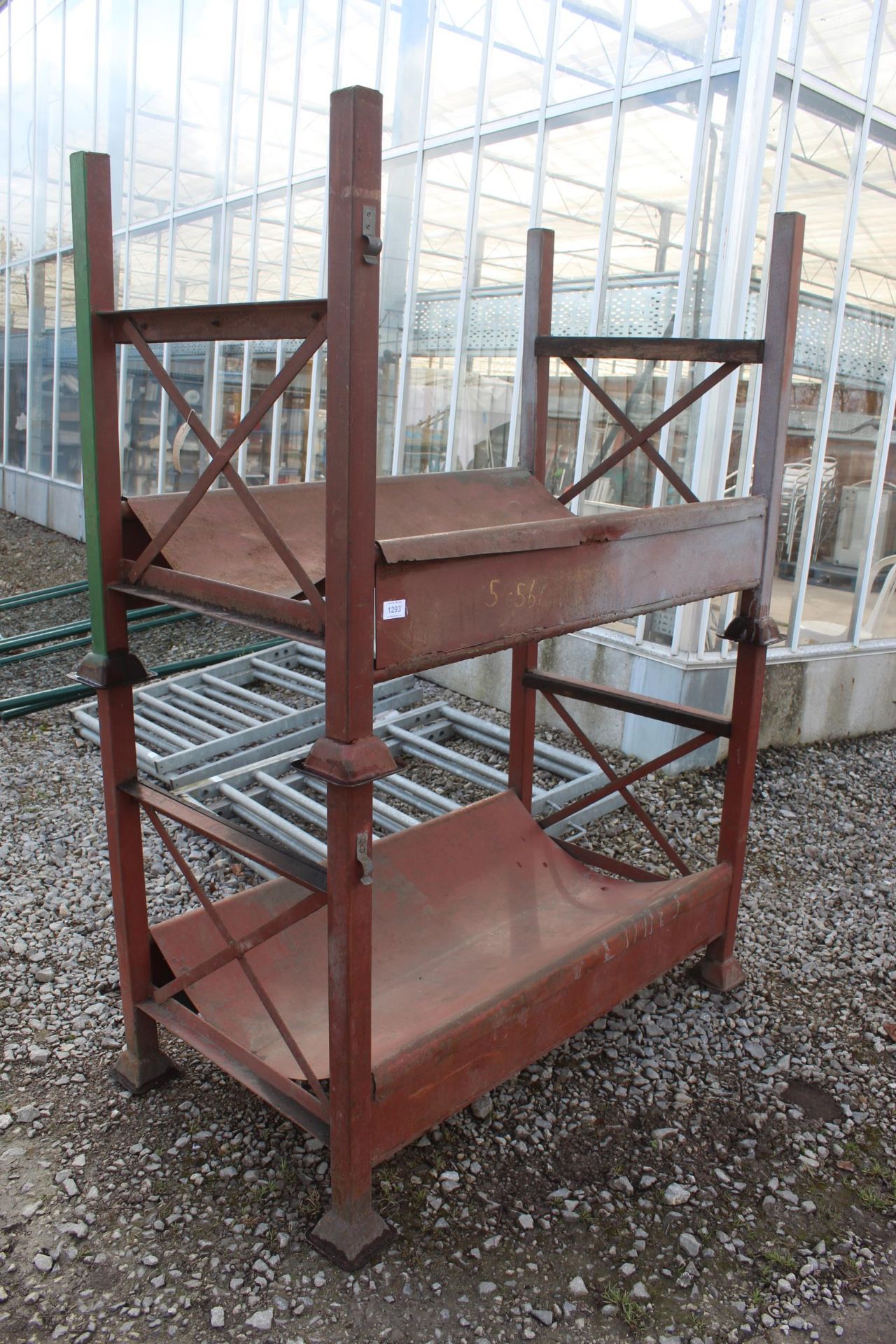 2 PALLET RACKS + VAT