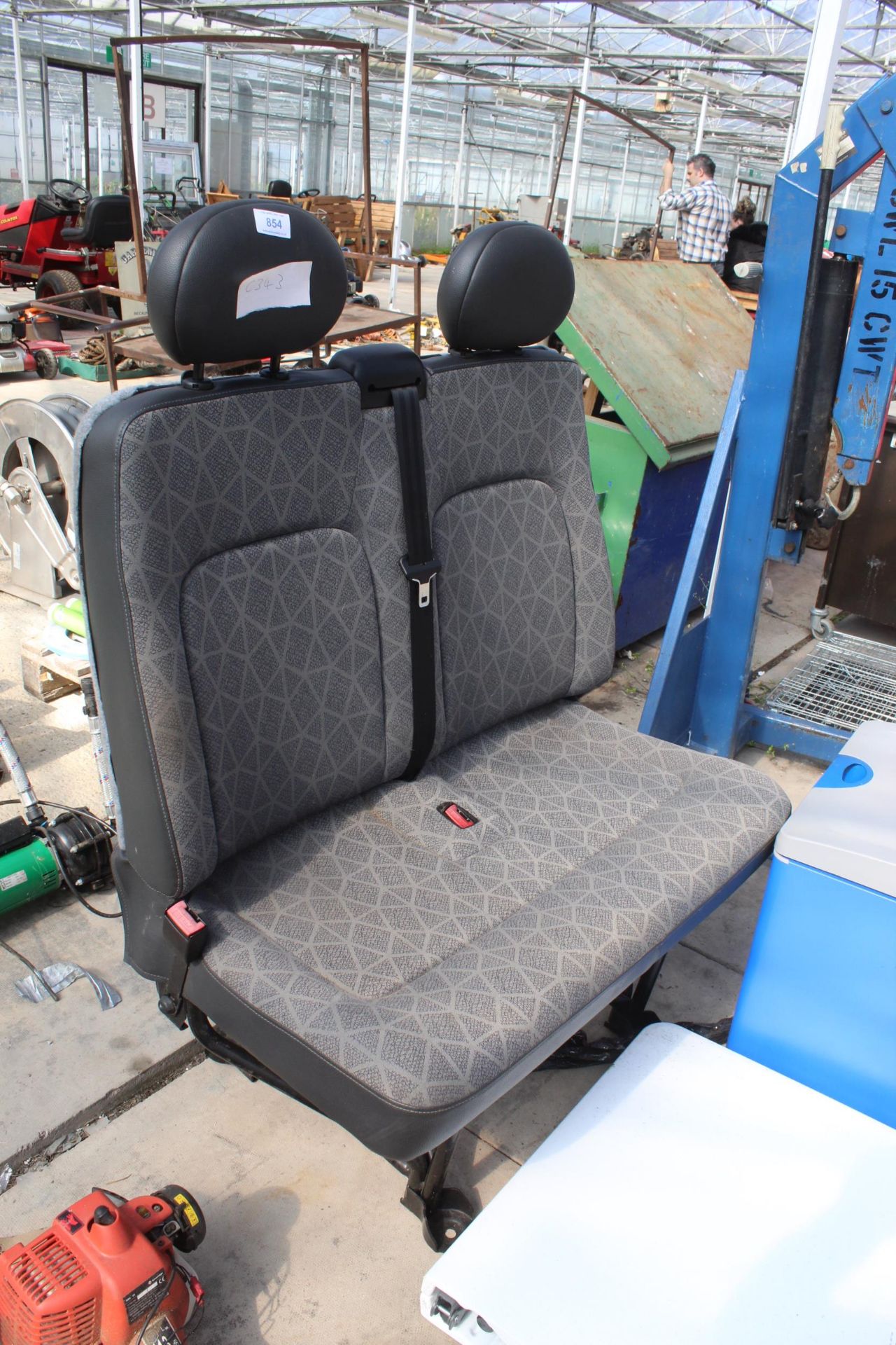 RENAULT DOUBLE FRONT SEAT NO VAT