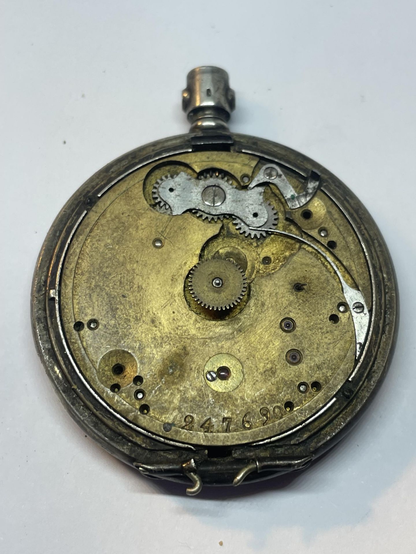 A GROUP OF STERLING SILVER POCKET WATCHES, LONGINES 1878, FINE SILVER & .925 CASE - Image 3 of 11