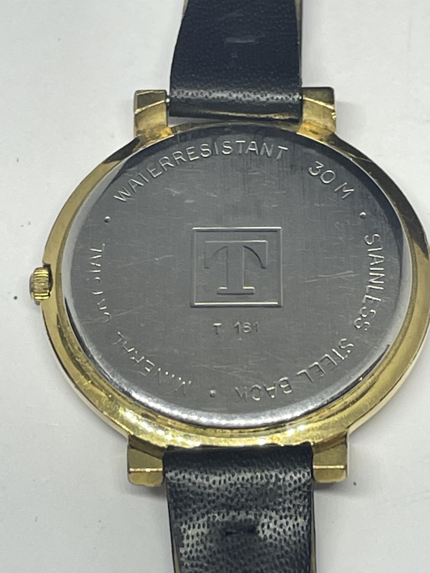 A VINTAGE TISSOT SEASTAR T181 WRIST WATCH, SEEN WORKING BUT NO WARRANTIES GIVEN - Image 3 of 4