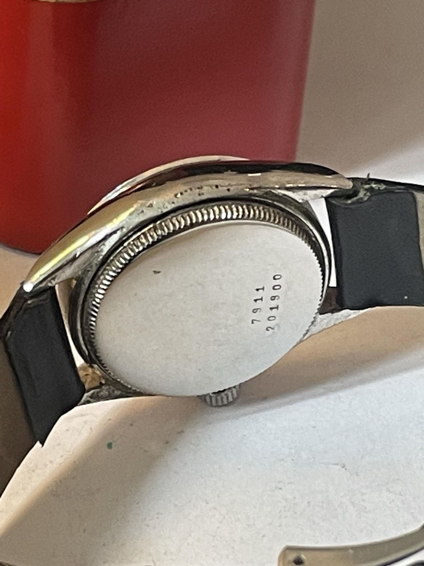 A GENTS TUDOR ROLEX PRICE OYSTER DATE 31 WRISTWATCH SEEN WORKING BUT NO WARRANTY (NOT ORIGINAL BOX) - Image 3 of 3