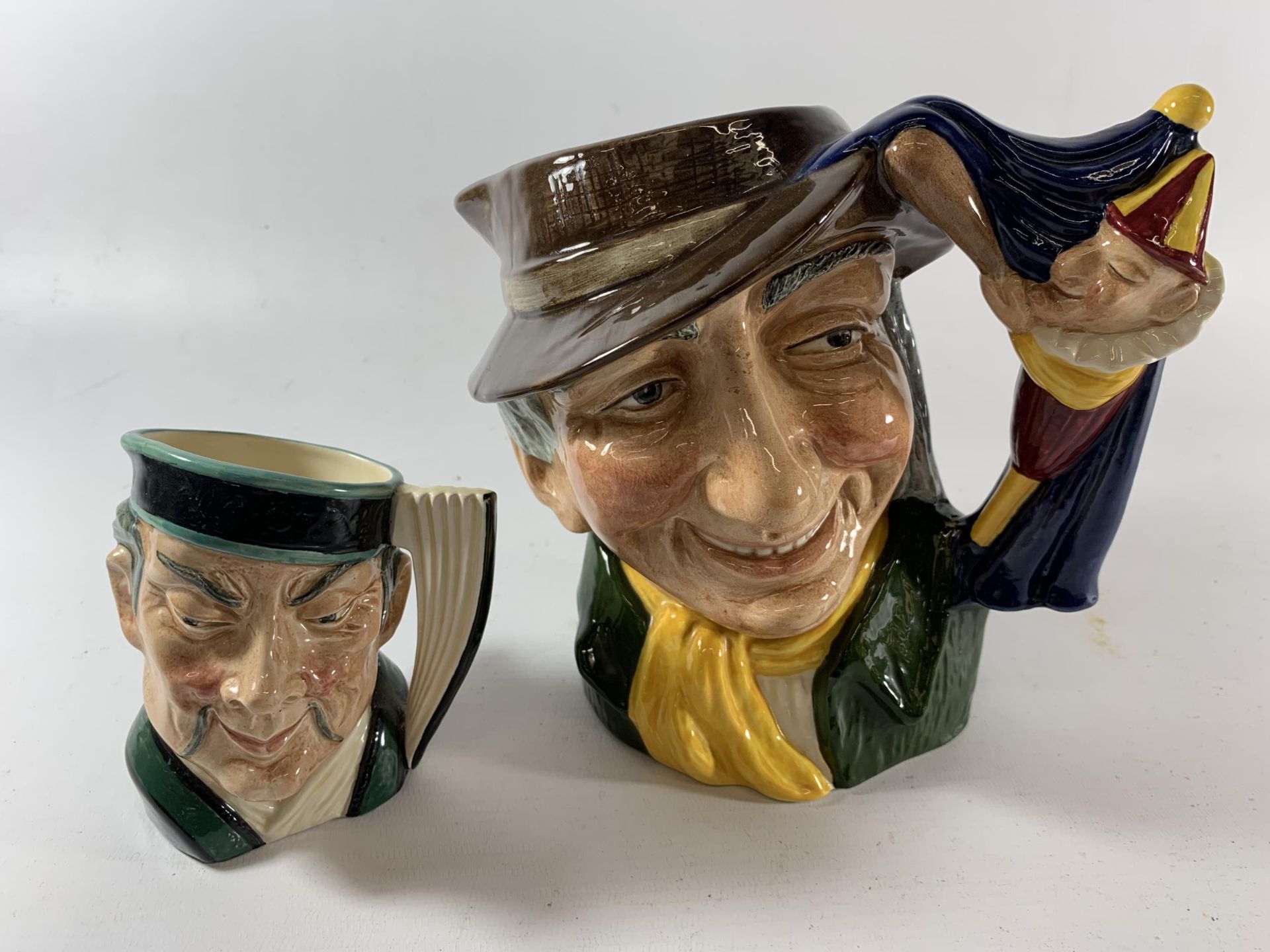 TWO ROYAL DOULTON CHARACTER JUGS