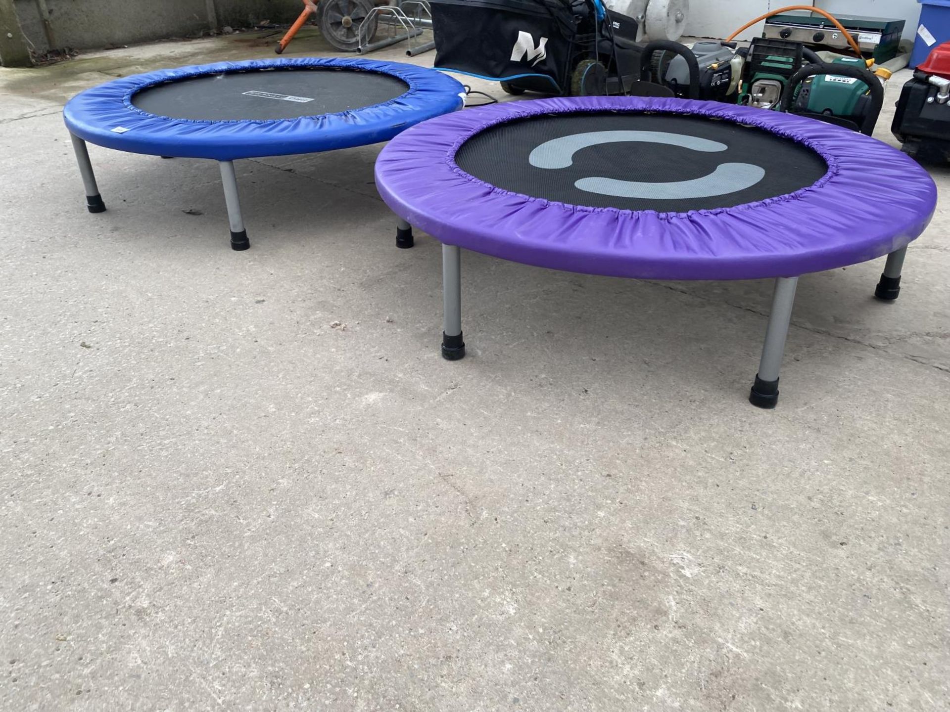 TWO EXERCISE TRAMPOLINES TO INCLUDE A PRO FITNESS - Image 2 of 2