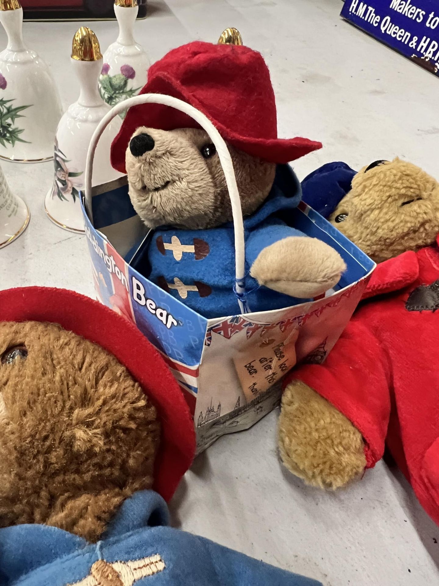 A QUANTITY OF PADDINGTON BEAR SOFT TOYS - 6 IN TOTAL - Image 4 of 4