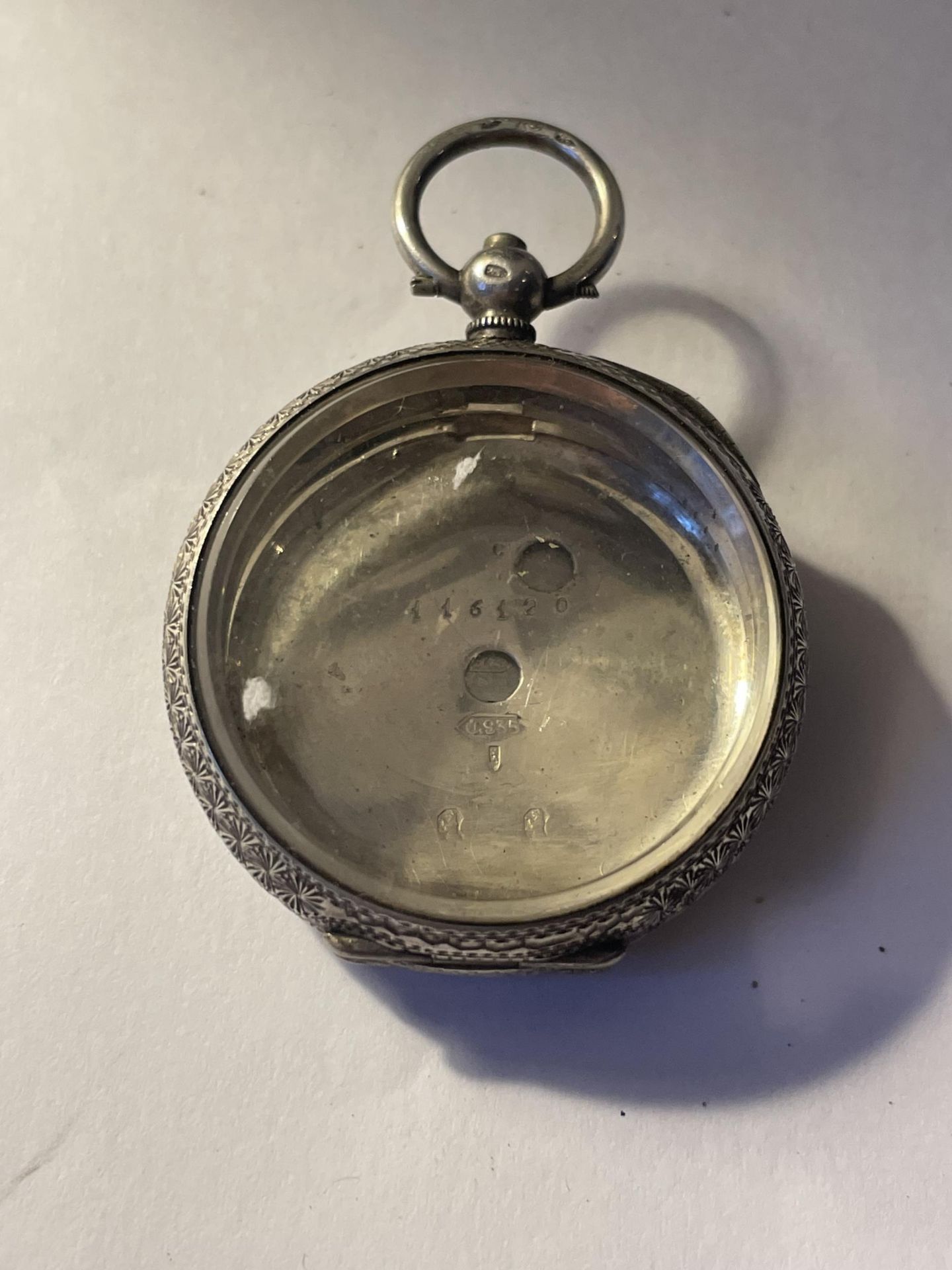 A GROUP OF STERLING SILVER POCKET WATCHES, LONGINES 1878, FINE SILVER & .925 CASE - Bild 4 aus 11