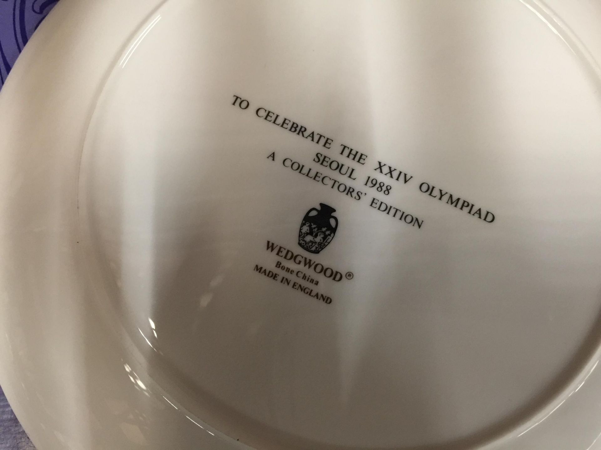 SIX BOXED WEDGWOOD OLYMPIC COLLECTOR'S PLATES - Image 3 of 6