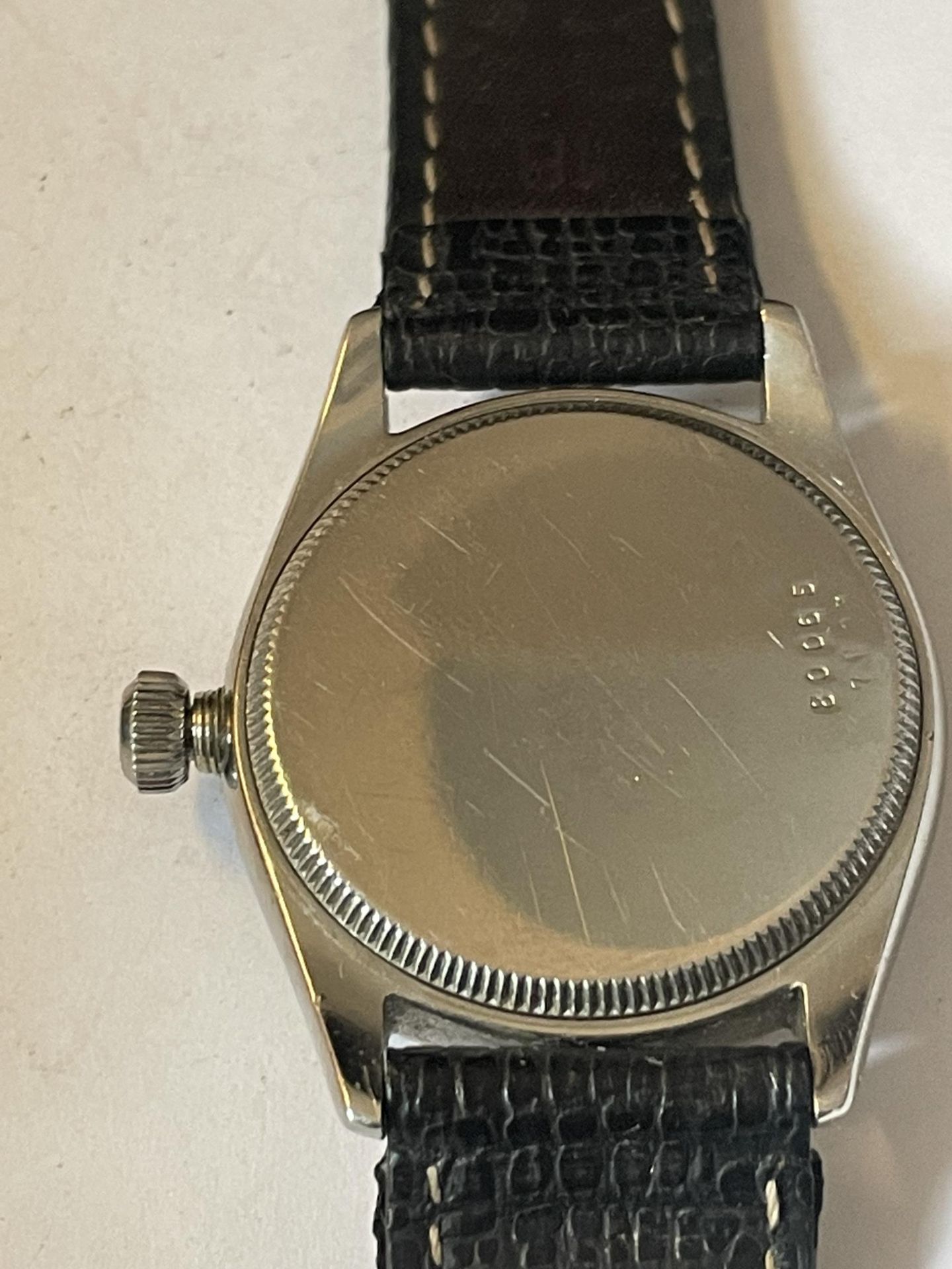 A GENTS TUDOR ROLEX OYSTER WRIST WATCH IN ORIGINAL BOX SEEN WORKING BUT NO WARRANTY - Image 4 of 5