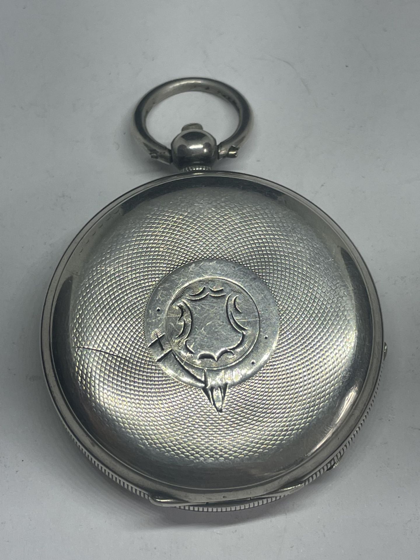 A MARKED 925 SILVER POCKET WATCH (SUB DIAL HAND MISSING) - Image 3 of 3