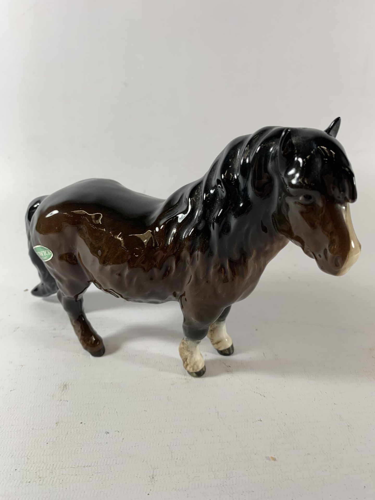 A BESWICK SHETLAND PONY