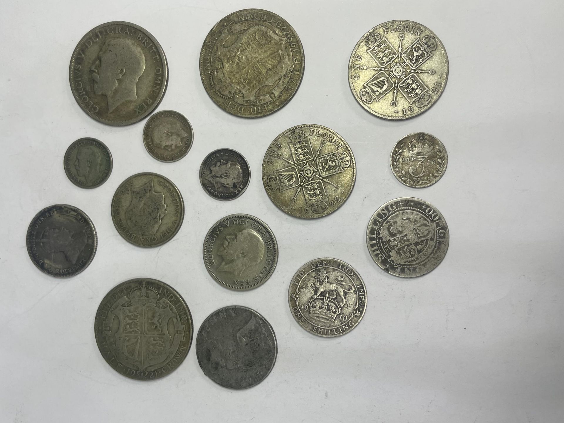 VAROIUS OLD SILVER AND PART SILVER COINS